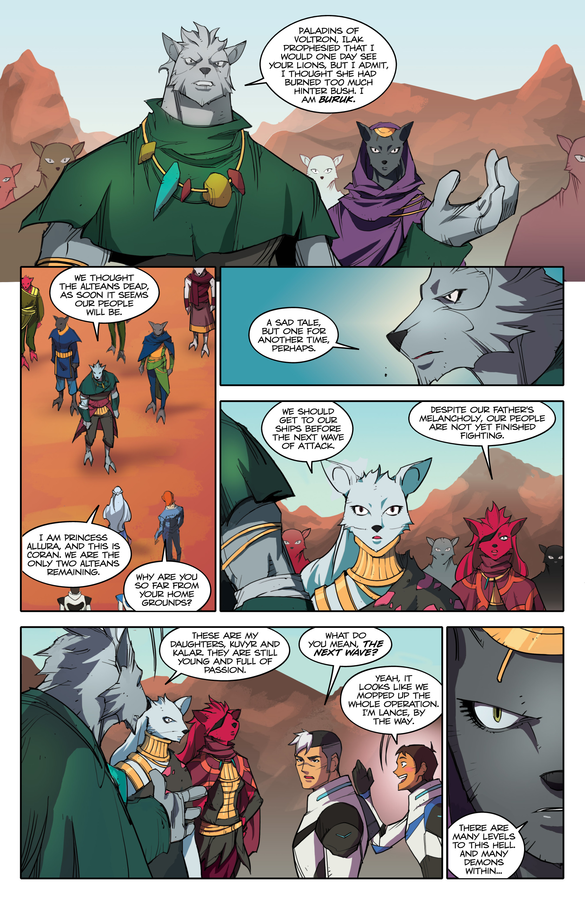 Voltron Legendary Defender Vol. 2 (2017) issue 1 - Page 13