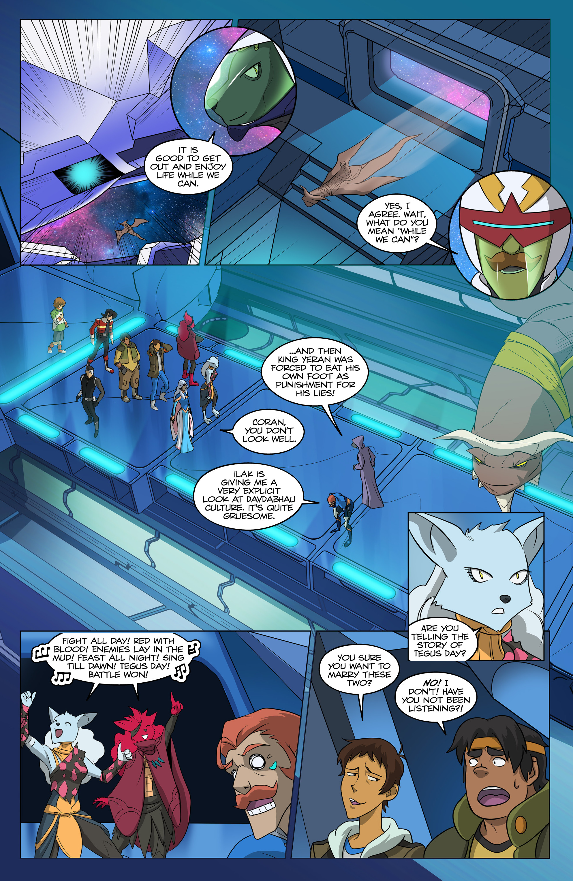 Voltron Legendary Defender Vol. 2 (2017) issue 3 - Page 4