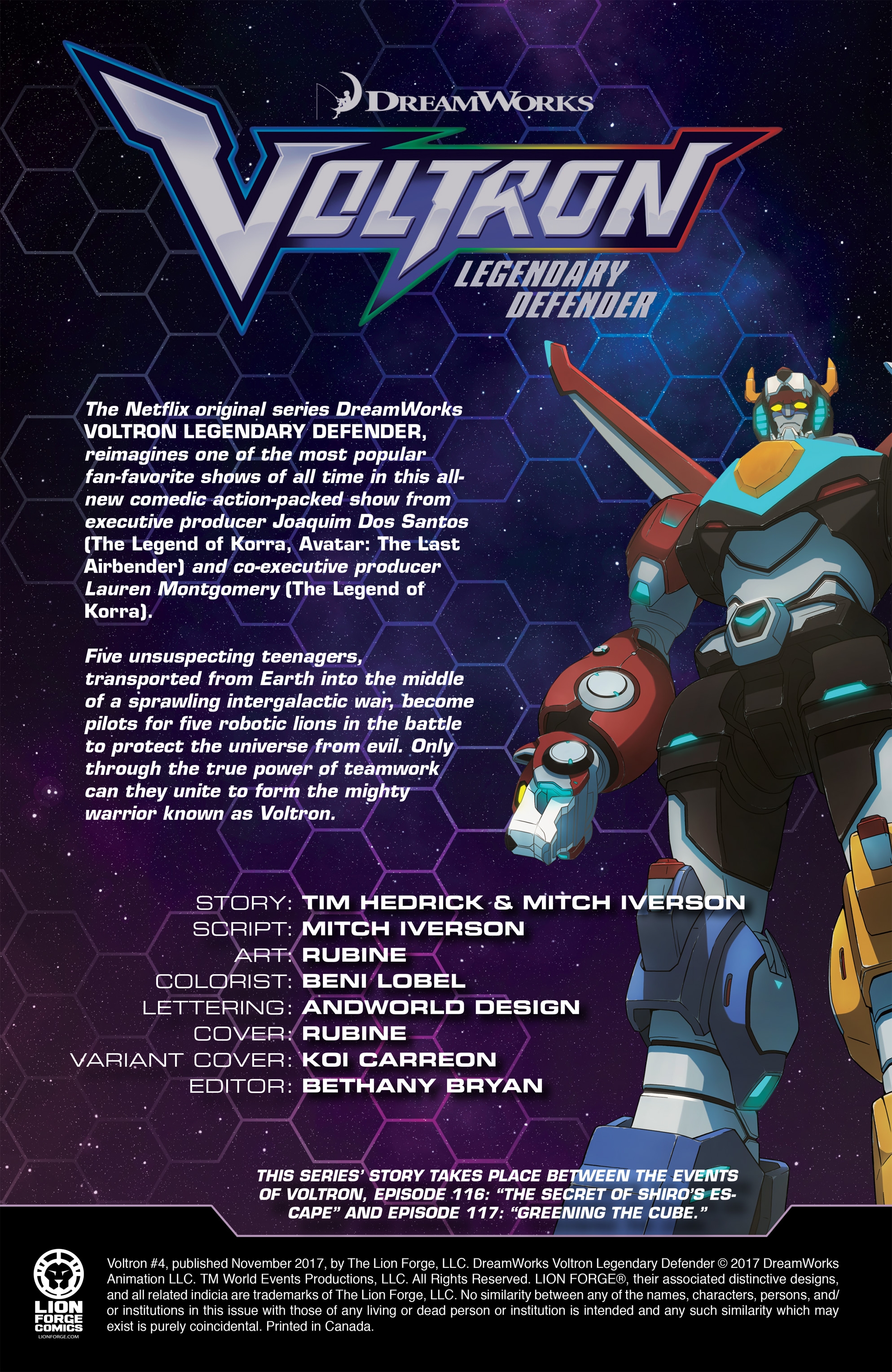 Voltron Legendary Defender Vol. 2 (2017): Chapter 4 - Page 2