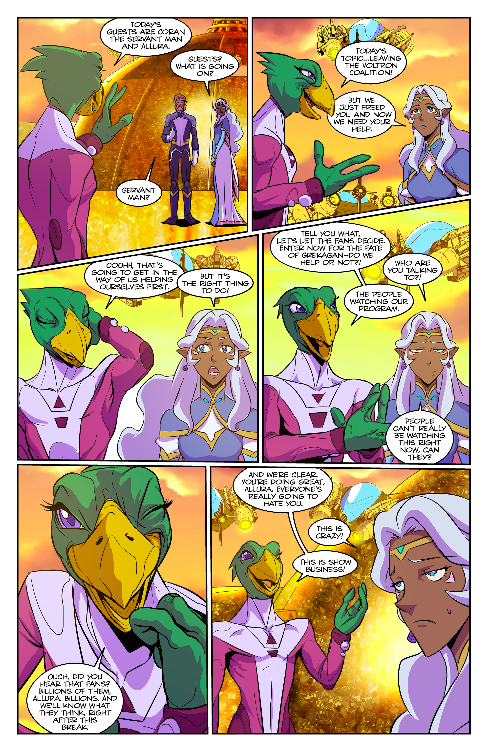 Voltron Legendary Defender Vol. 3 (2018-) issue 1 - Page 10