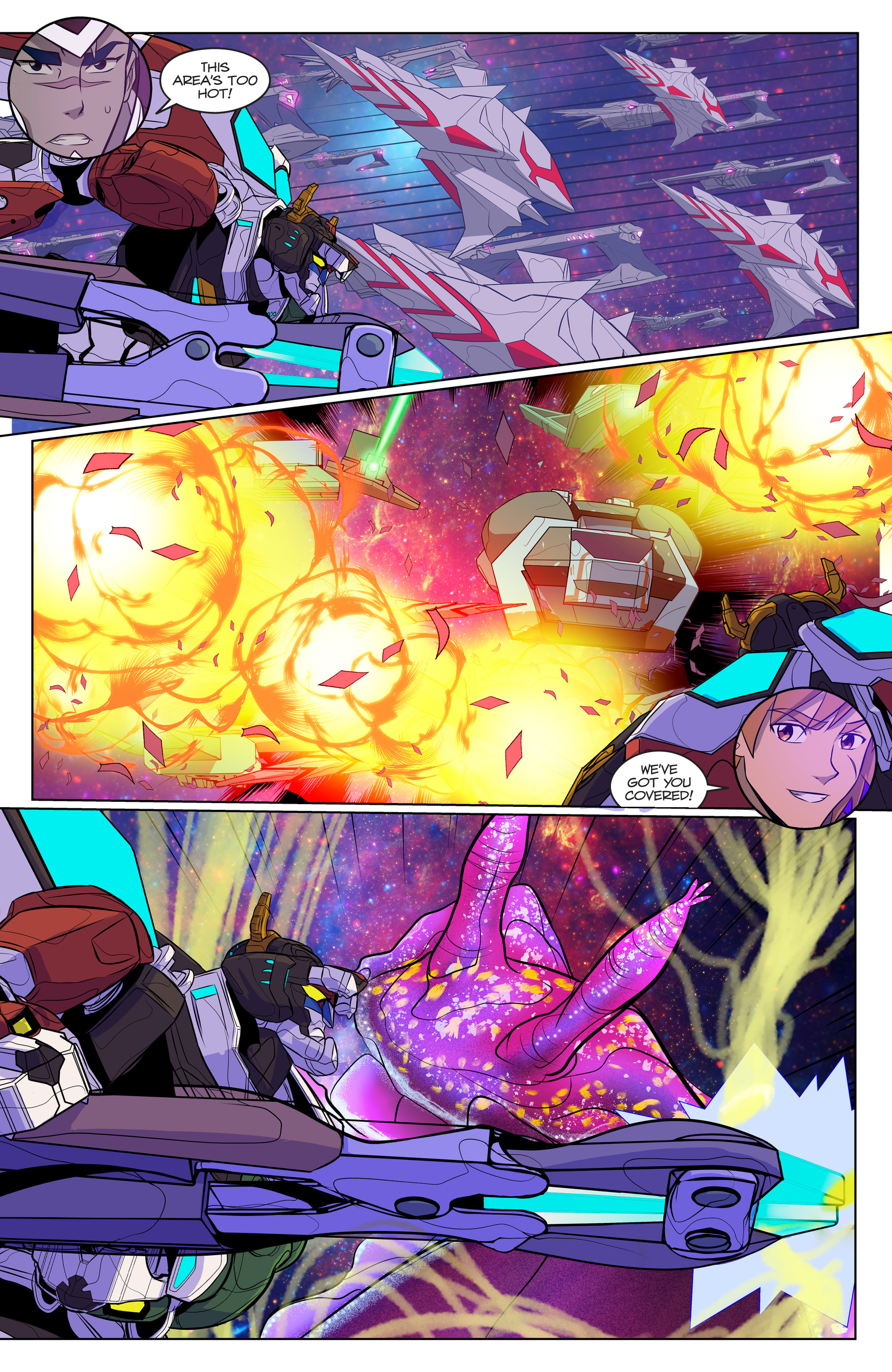 Voltron Legendary Defender Vol. 3 (2018-) issue 4 - Page 22