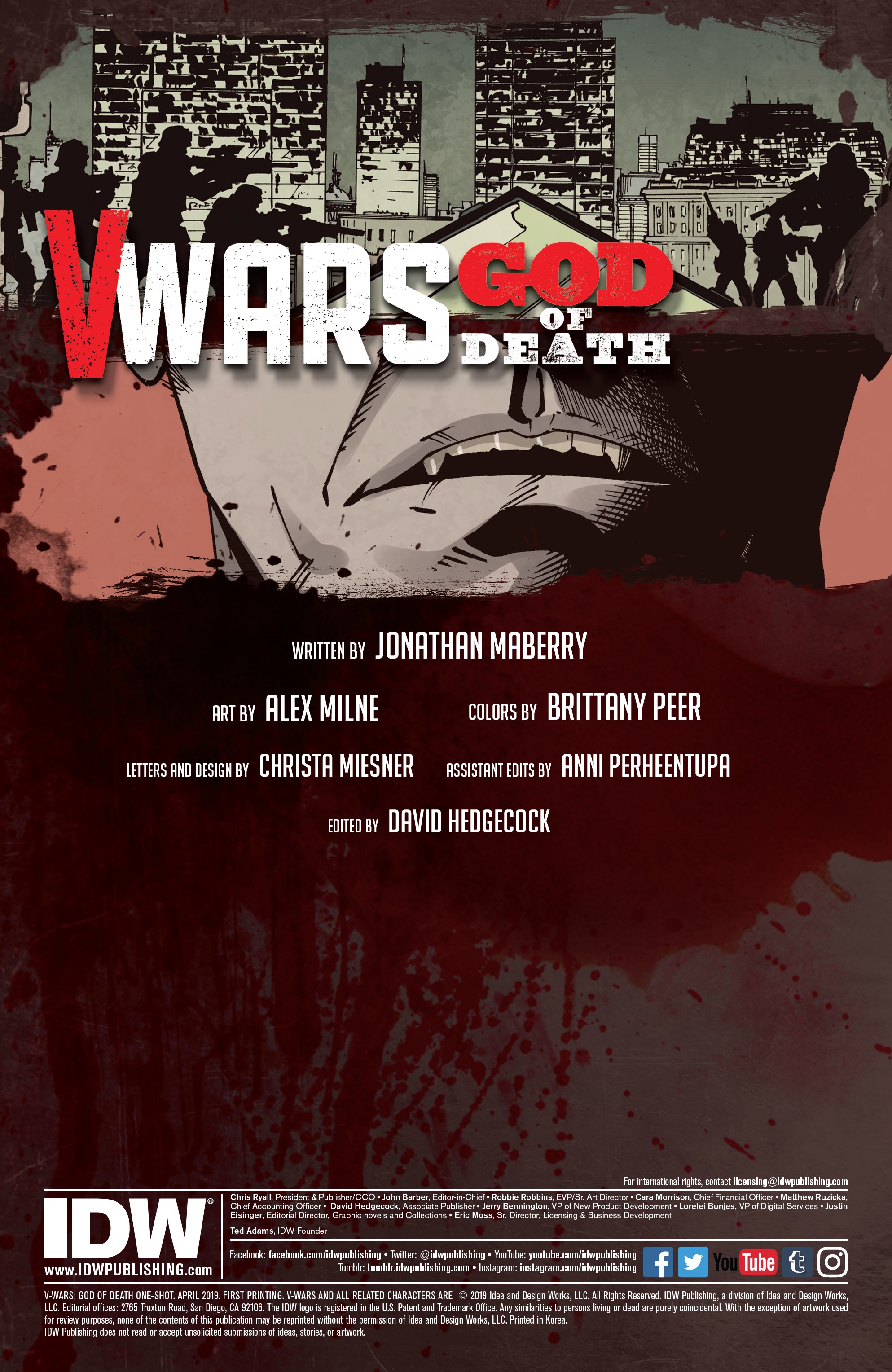 V-Wars: God of Death (2019-): Chapter 1 - Page 2