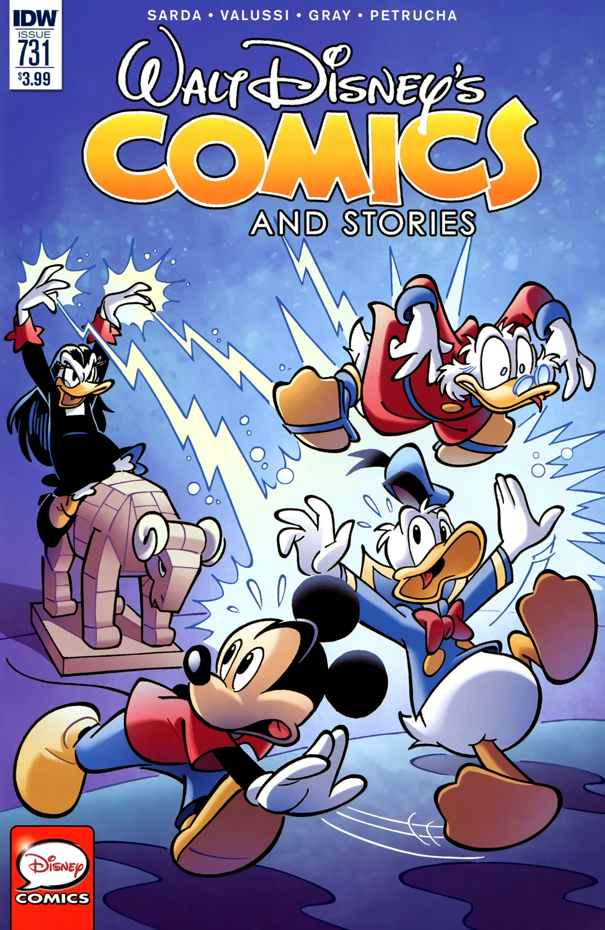 Walt Disney&#039;s Comics &amp; Stories (1940-)-Walt Disney's Comics & Stories (1940-) #731