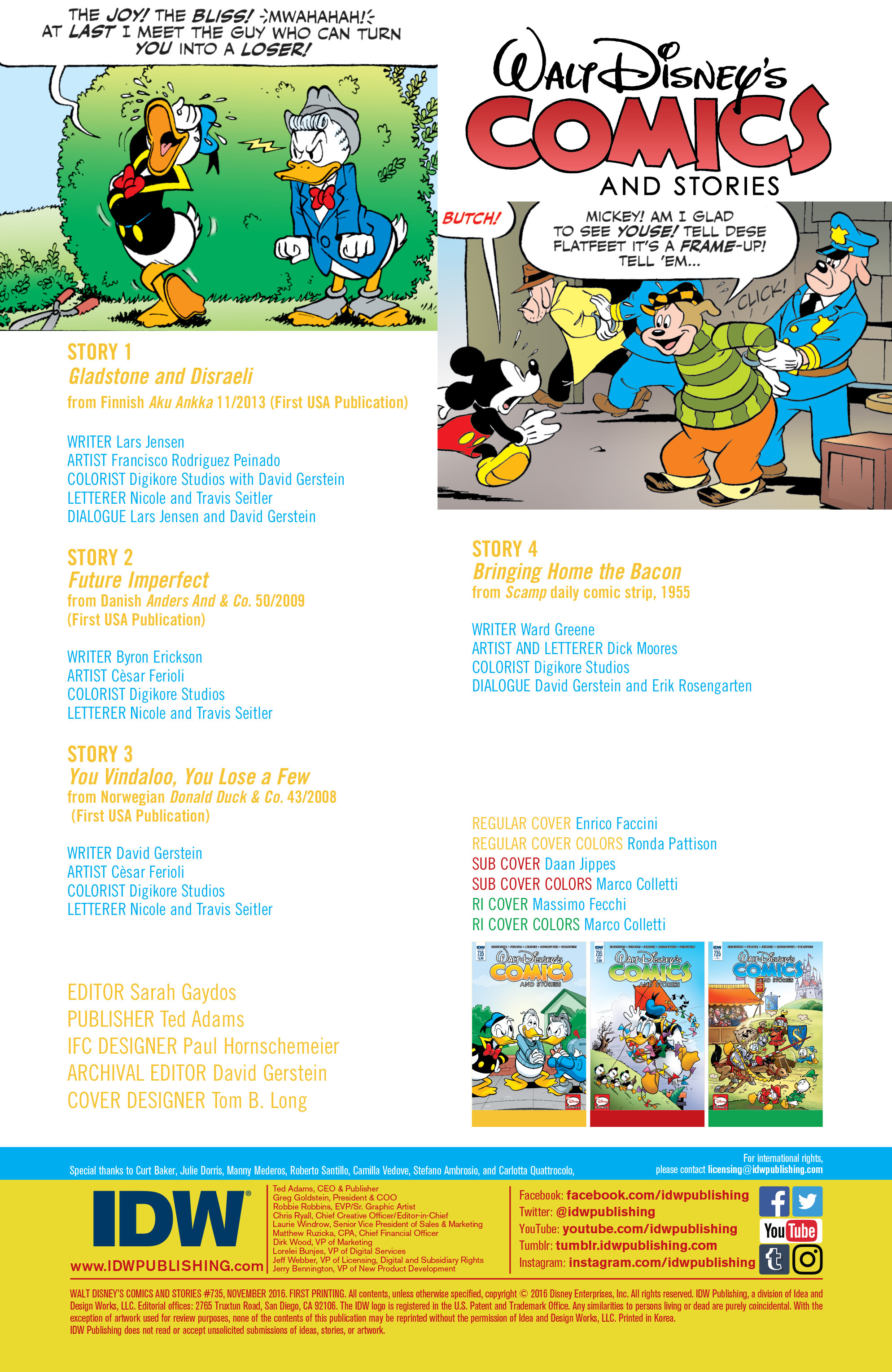 Walt Disney's Comics & Stories (1940-): Chapter 735 - Page 2