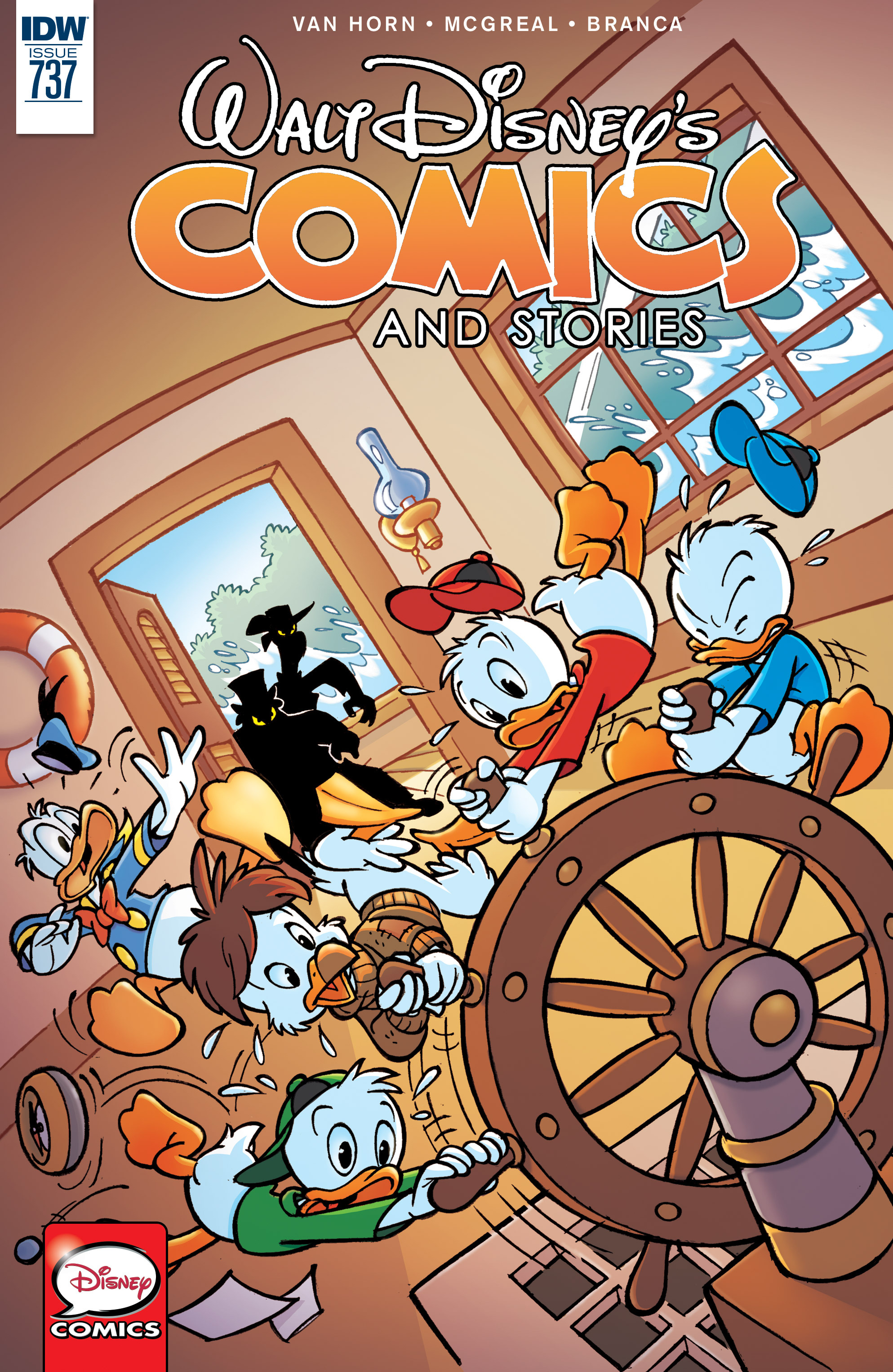 Walt Disney&#039;s Comics &amp; Stories (1940-)-Walt Disney's Comics & Stories (1940-) #737