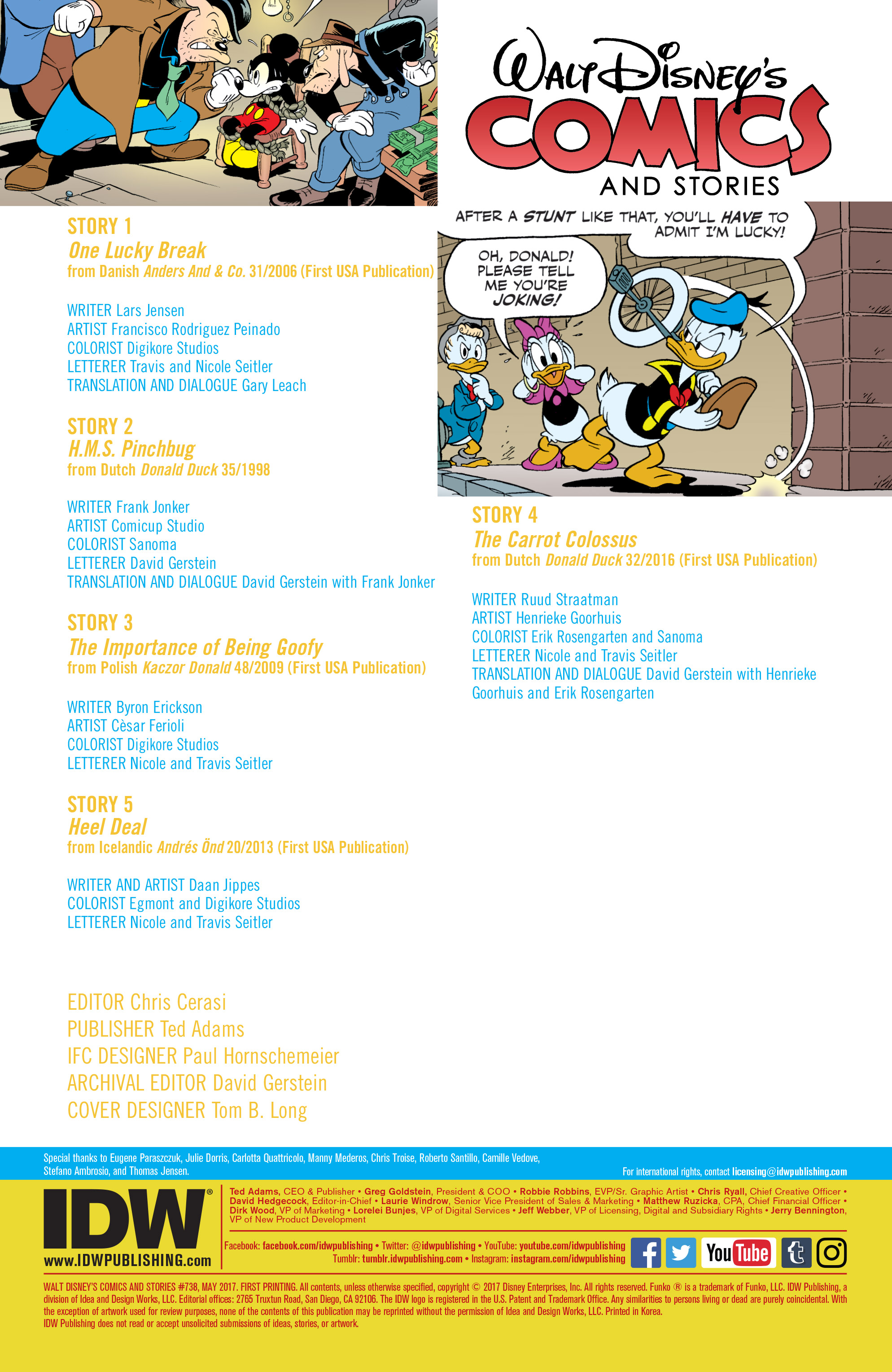 Walt Disney's Comics & Stories (1940-): Chapter 738 - Page 2