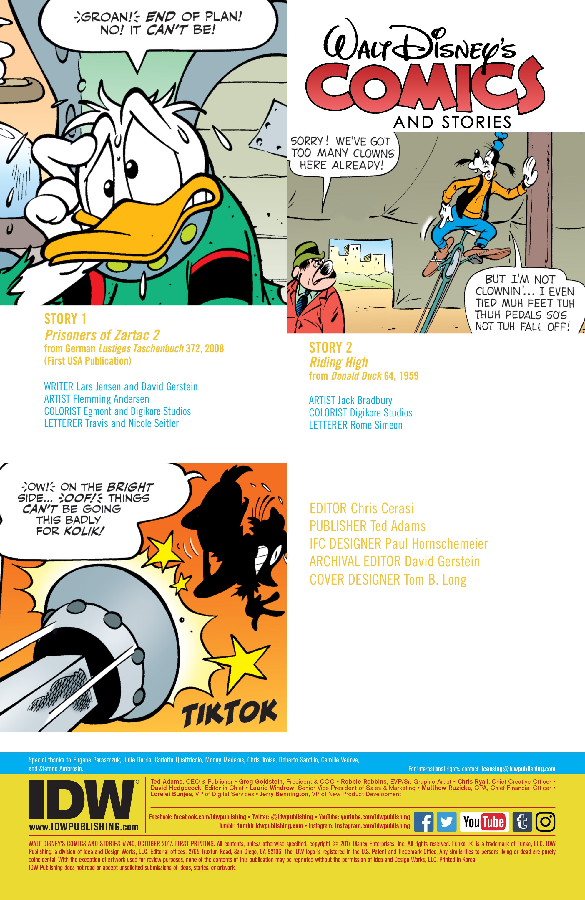 Walt Disney's Comics & Stories (1940-): Chapter 740 - Page 1