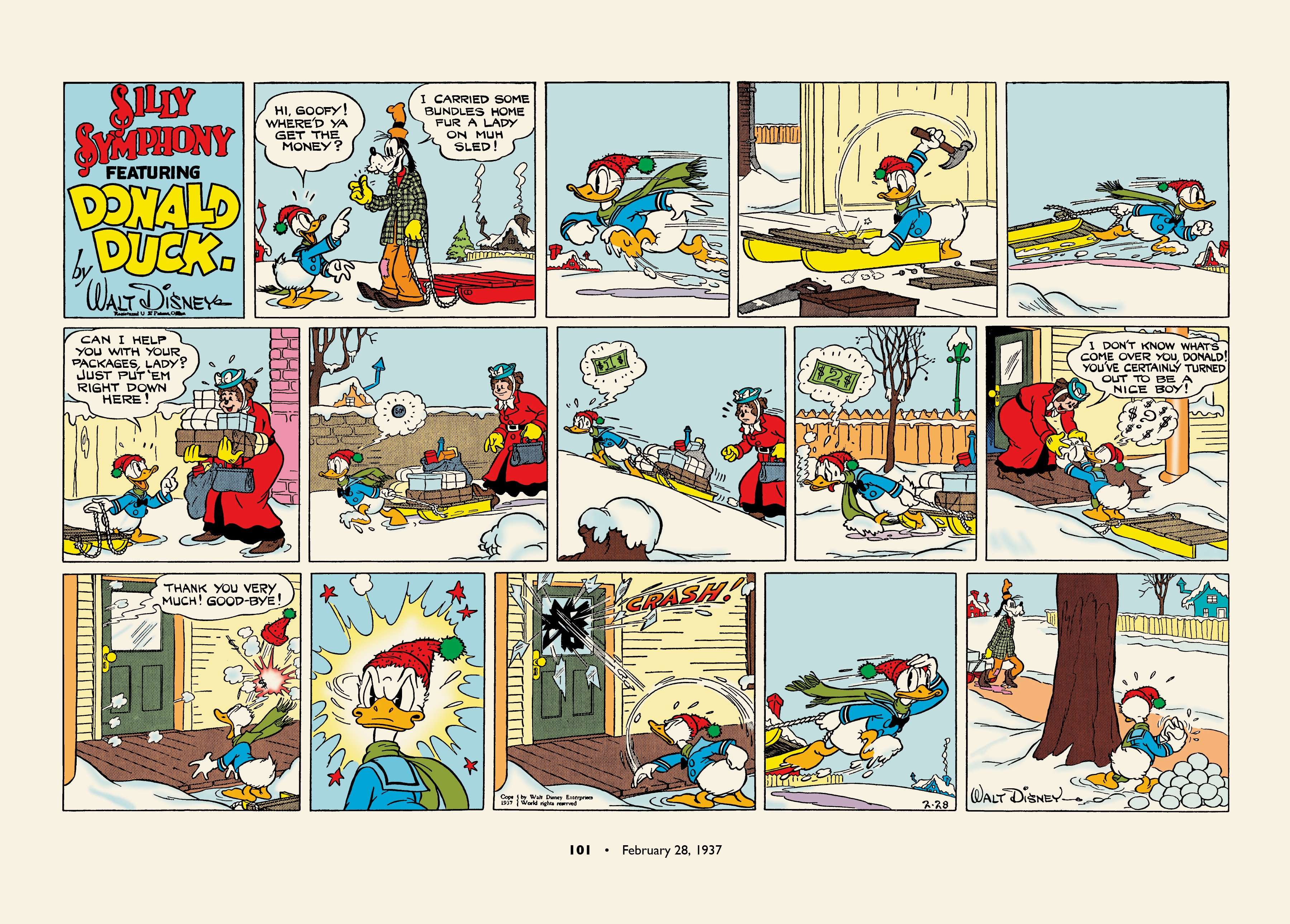 Walt Disney's Silly Symphonies 1935-1939: Starring Donald Duck and the Big Bad Wolf (2023) issue 1 - Page 101