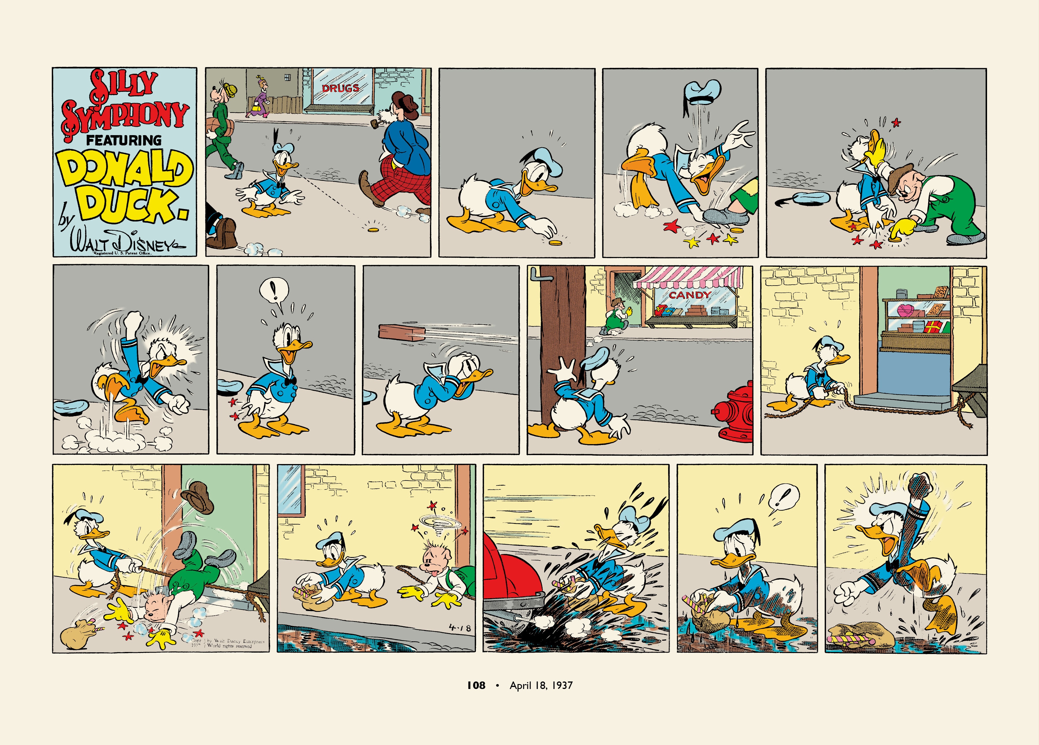 Walt Disney's Silly Symphonies 1935-1939: Starring Donald Duck and the Big Bad Wolf (2023) issue 1 - Page 108