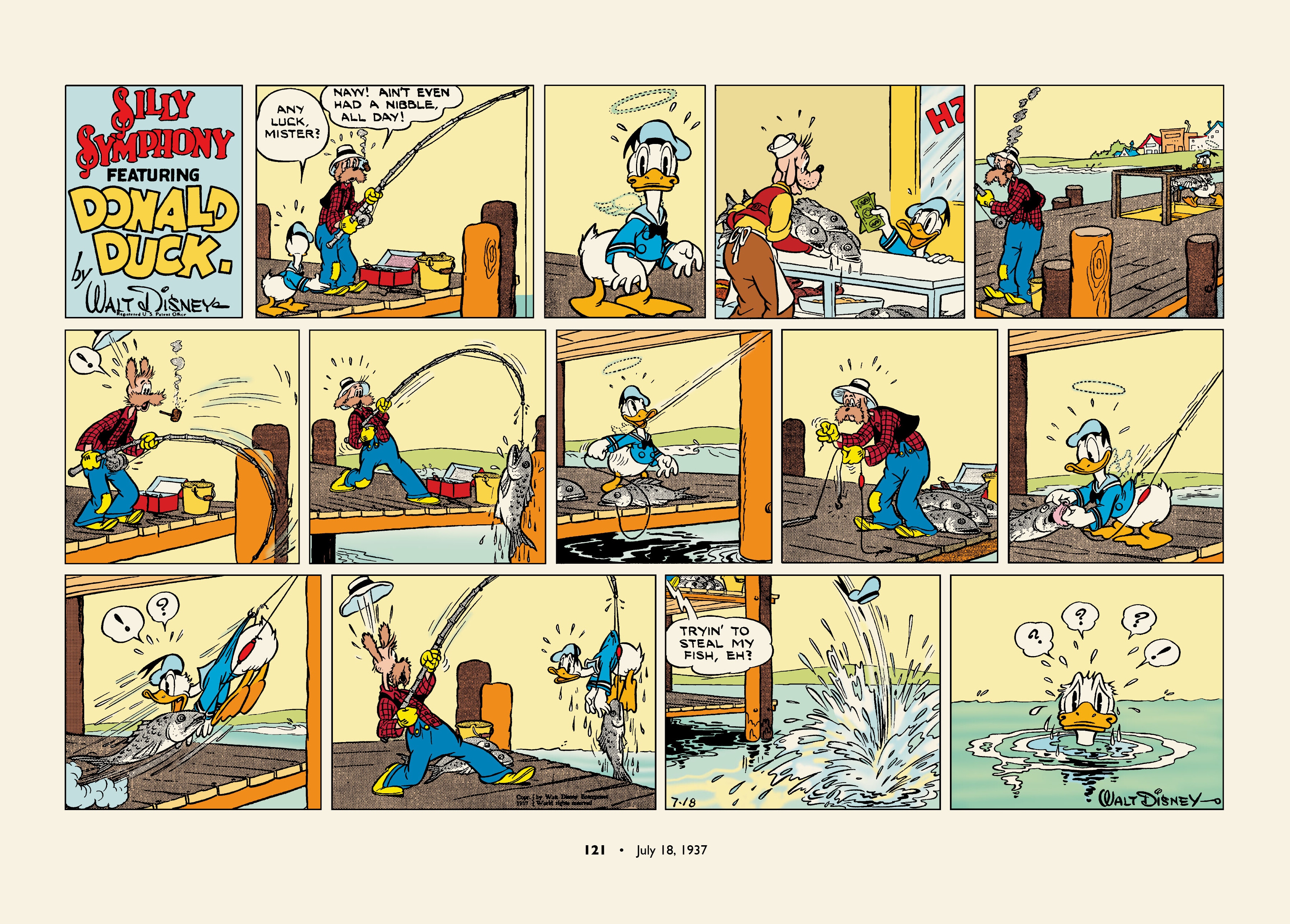 Walt Disney's Silly Symphonies 1935-1939: Starring Donald Duck and the Big Bad Wolf (2023) issue 1 - Page 121