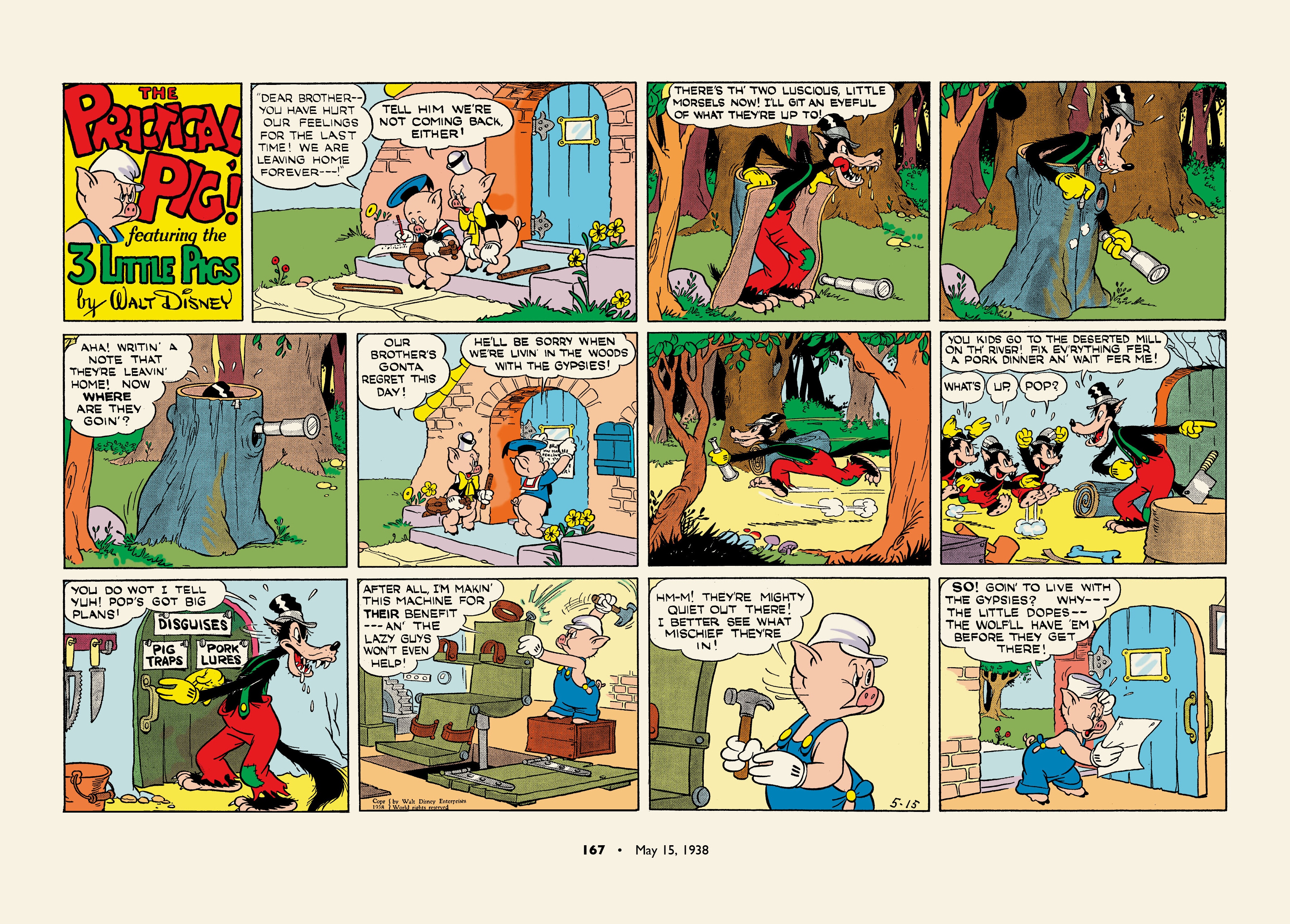 Walt Disney's Silly Symphonies 1935-1939: Starring Donald Duck and the Big Bad Wolf (2023) issue 1 - Page 167