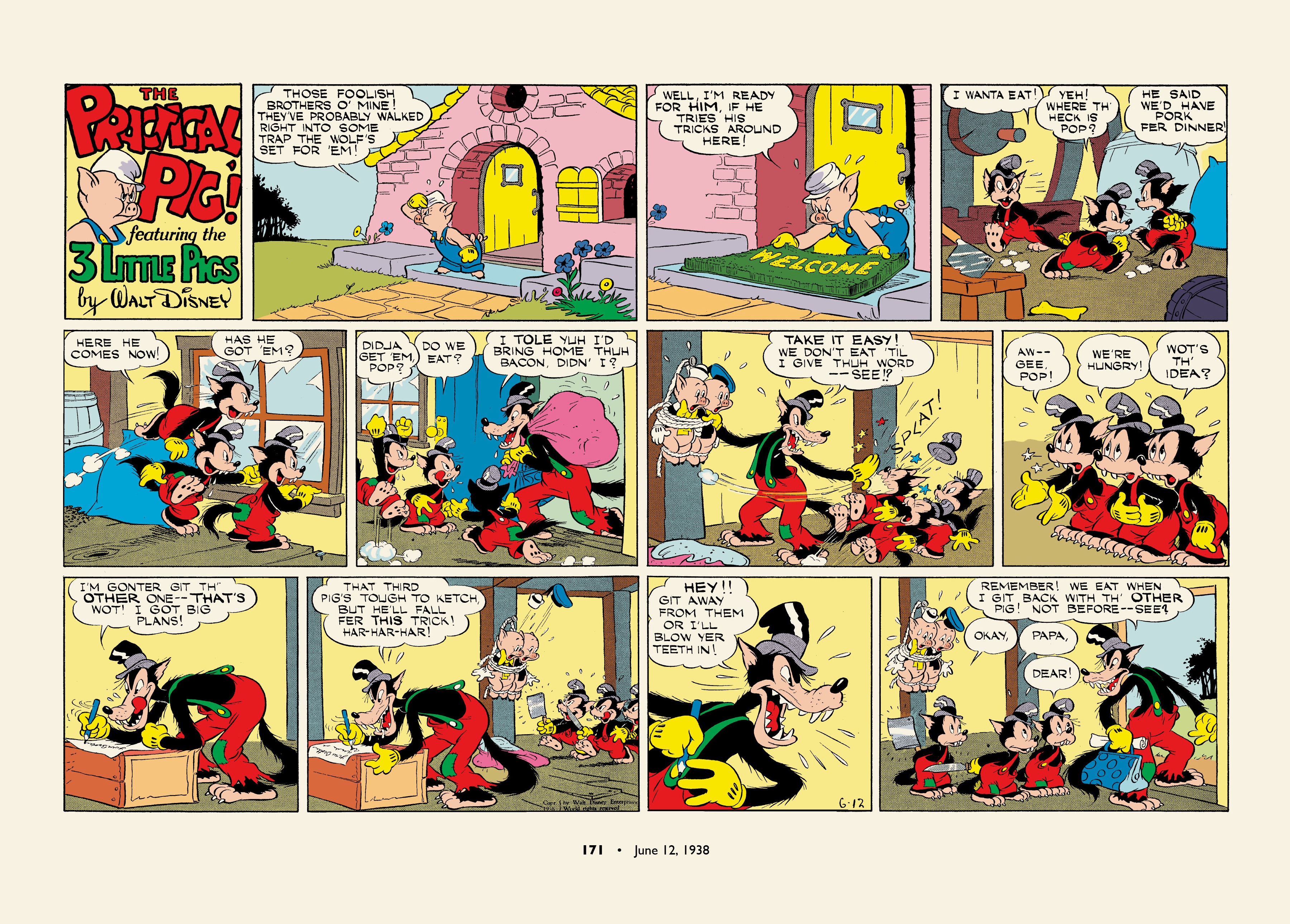 Walt Disney's Silly Symphonies 1935-1939: Starring Donald Duck and the Big Bad Wolf (2023) issue 1 - Page 171