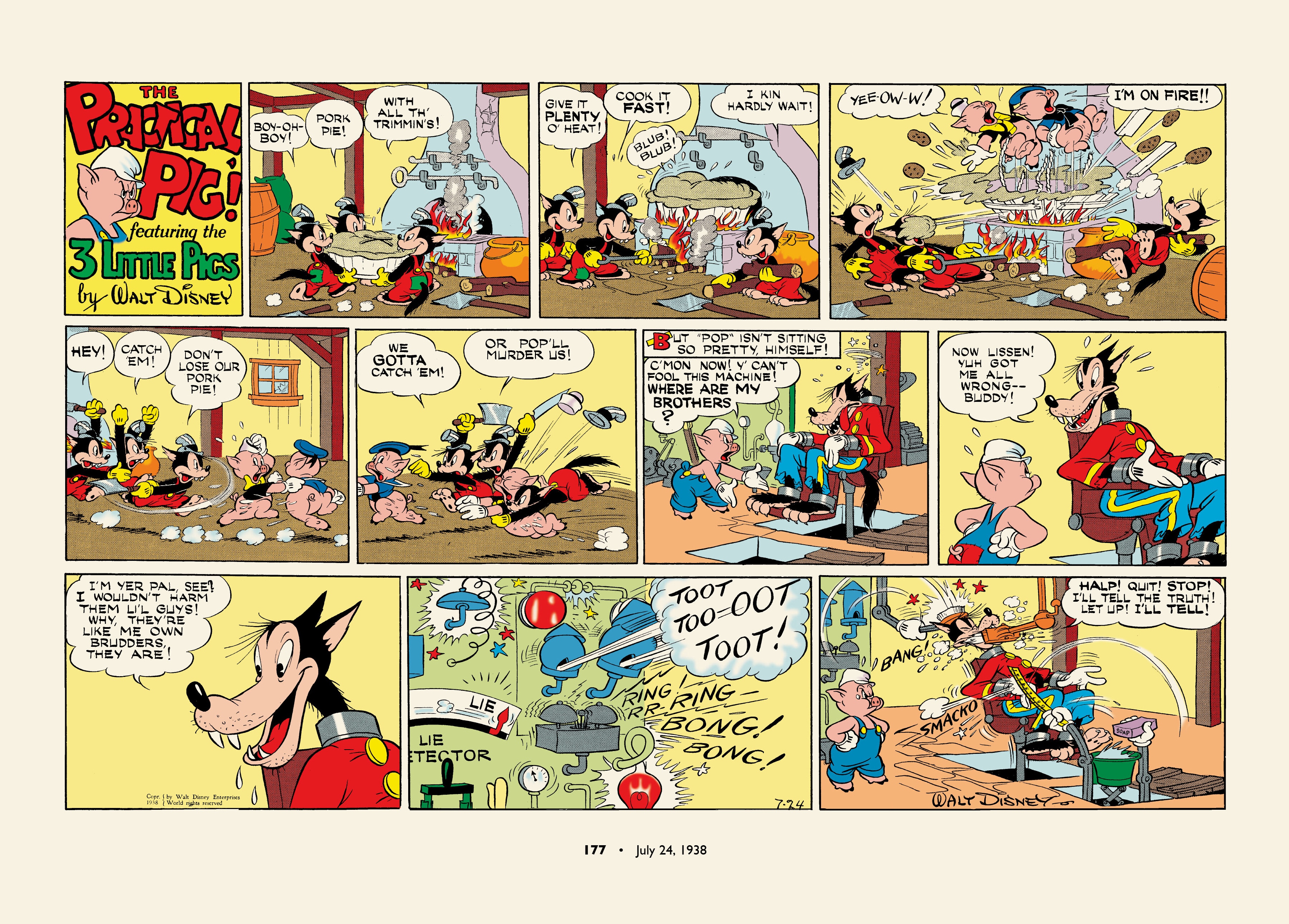 Walt Disney's Silly Symphonies 1935-1939: Starring Donald Duck and the Big Bad Wolf (2023) issue 1 - Page 177