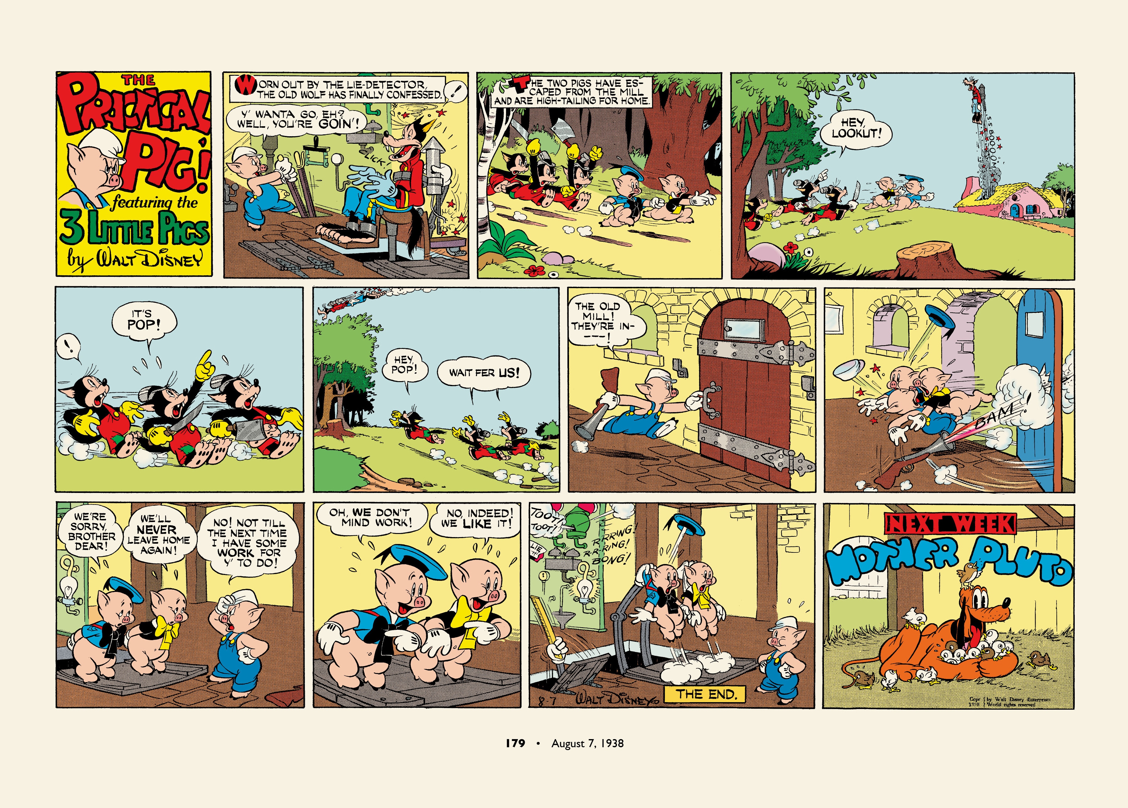 Walt Disney's Silly Symphonies 1935-1939: Starring Donald Duck and the Big Bad Wolf (2023) issue 1 - Page 179