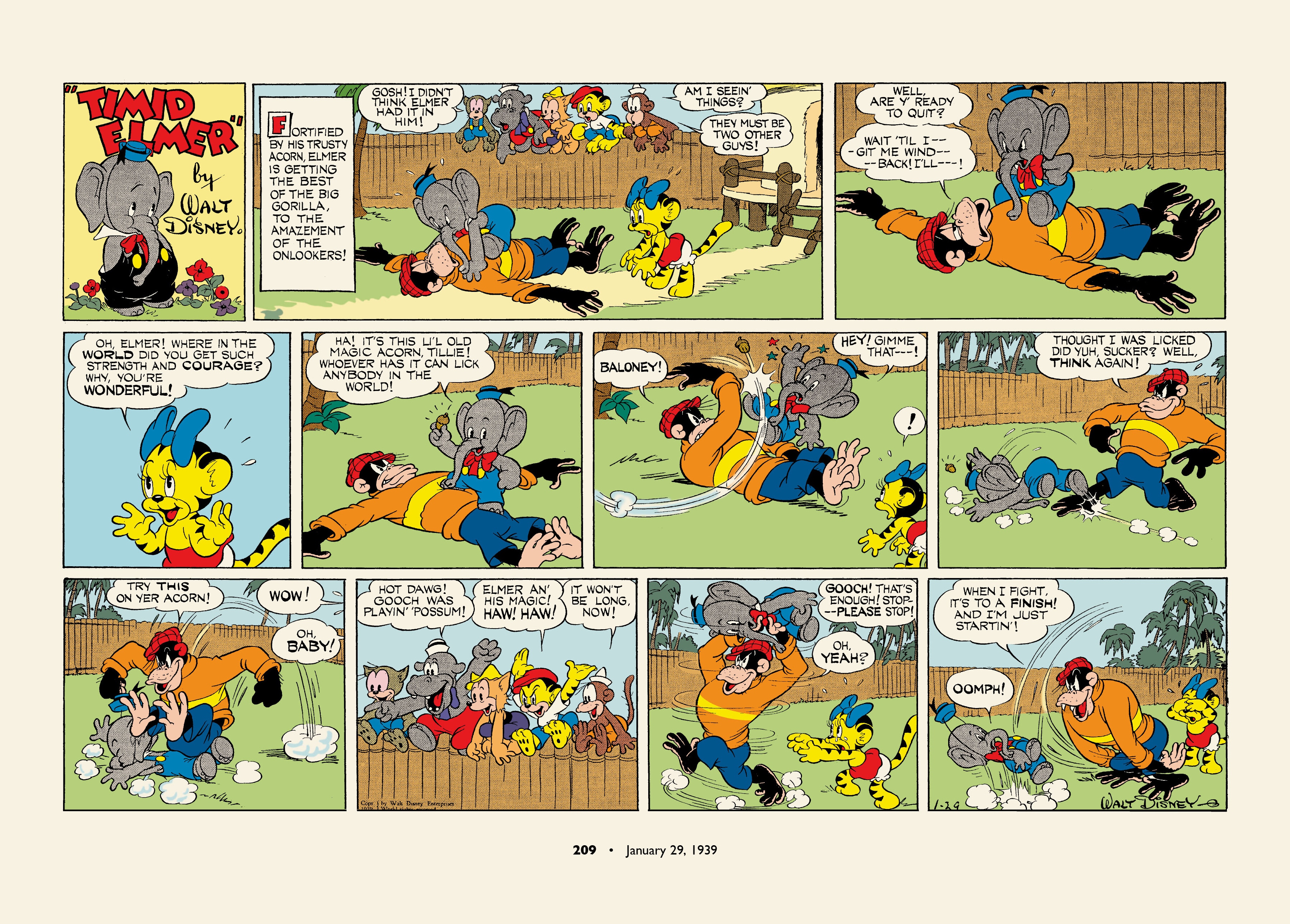 Walt Disney's Silly Symphonies 1935-1939: Starring Donald Duck and the Big Bad Wolf (2023) issue 1 - Page 209