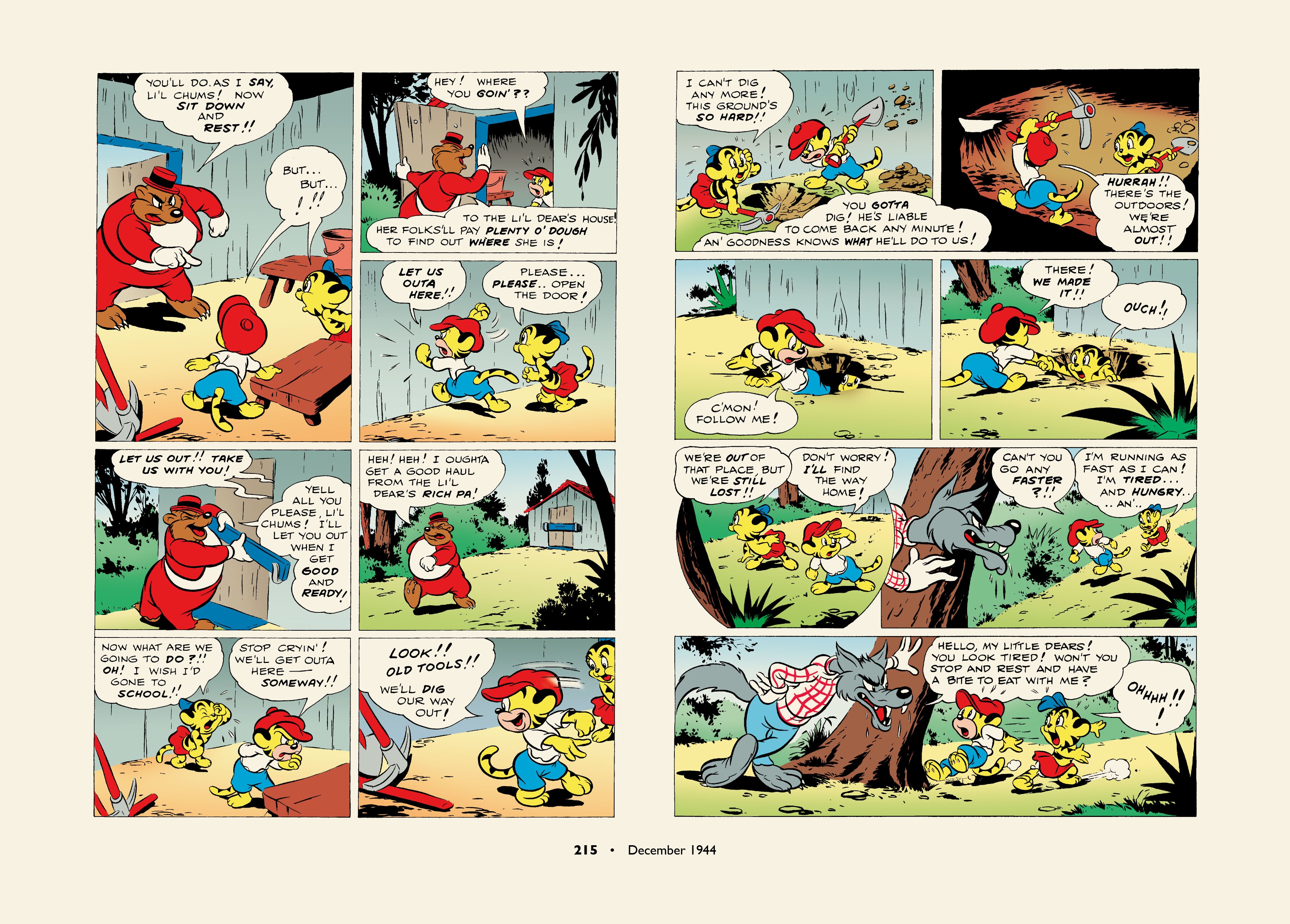 Walt Disney's Silly Symphonies 1935-1939: Starring Donald Duck and the Big Bad Wolf (2023) issue 1 - Page 215