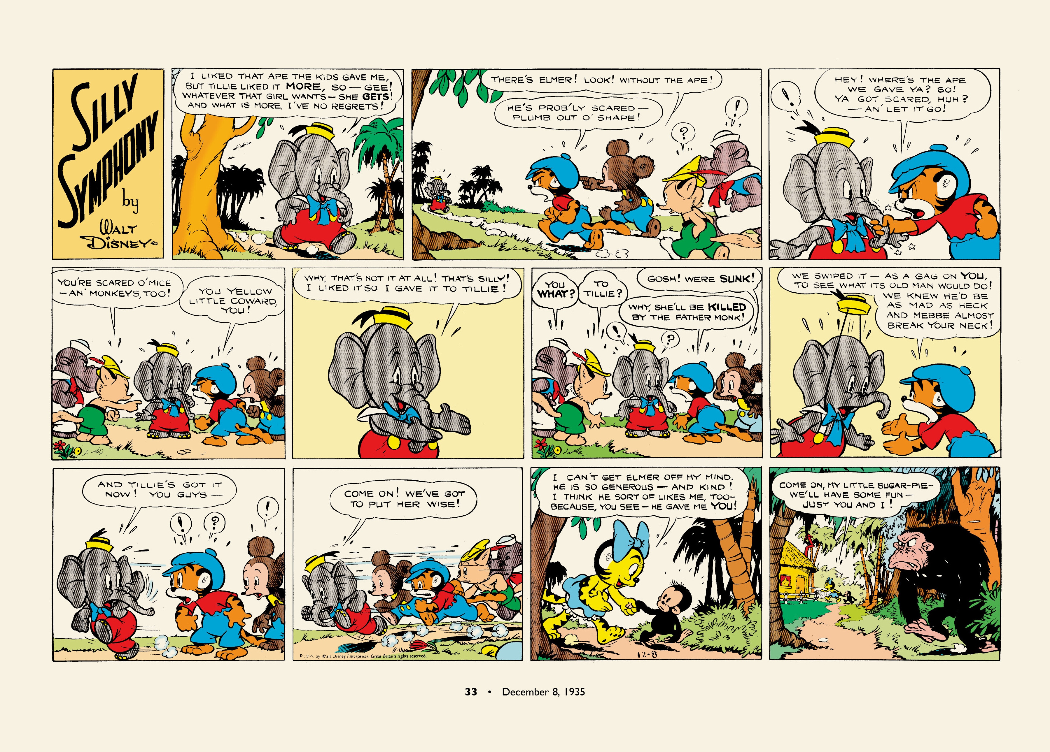 Walt Disney's Silly Symphonies 1935-1939: Starring Donald Duck and the Big Bad Wolf (2023) issue 1 - Page 33