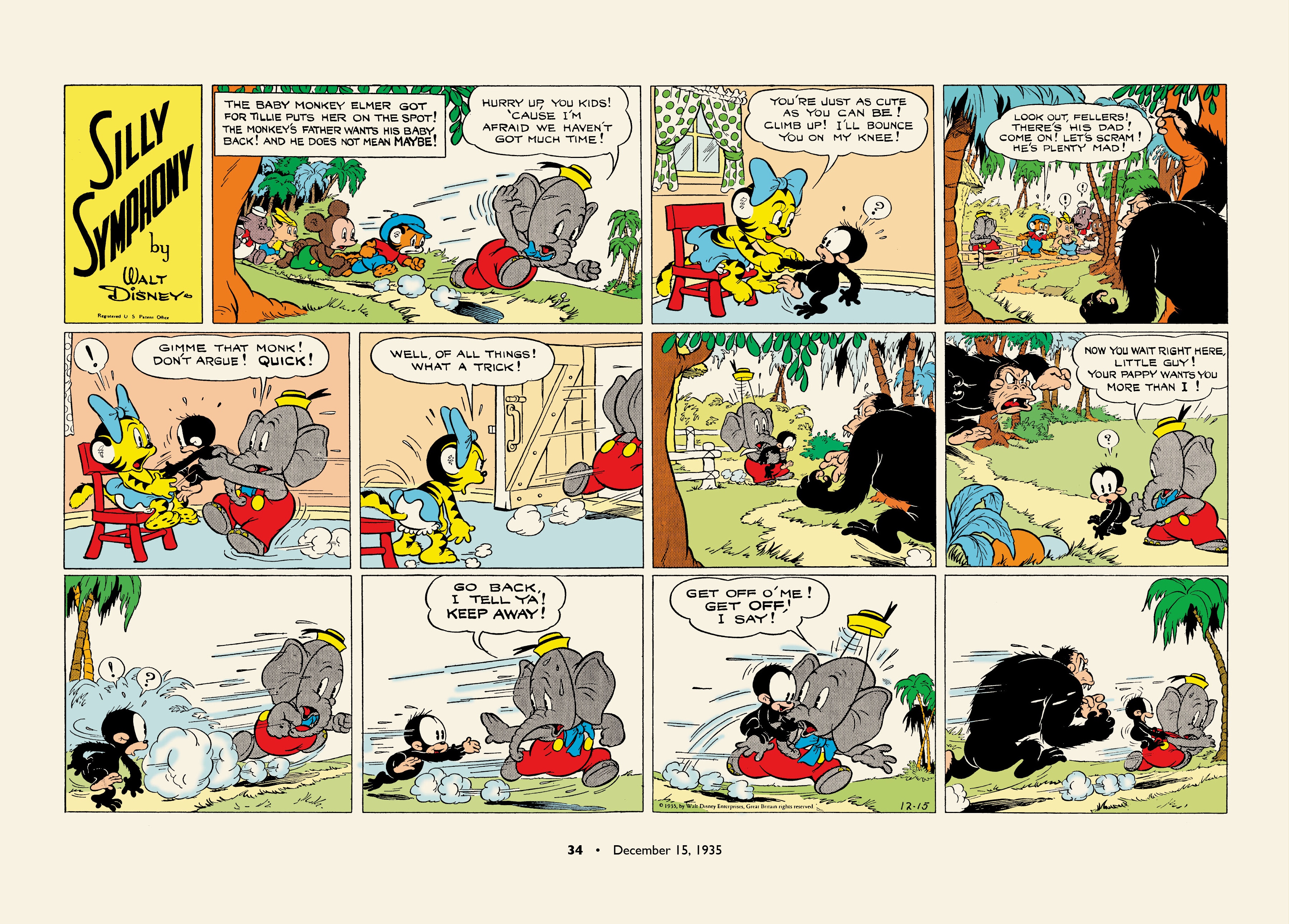 Walt Disney's Silly Symphonies 1935-1939: Starring Donald Duck and the Big Bad Wolf (2023) issue 1 - Page 34