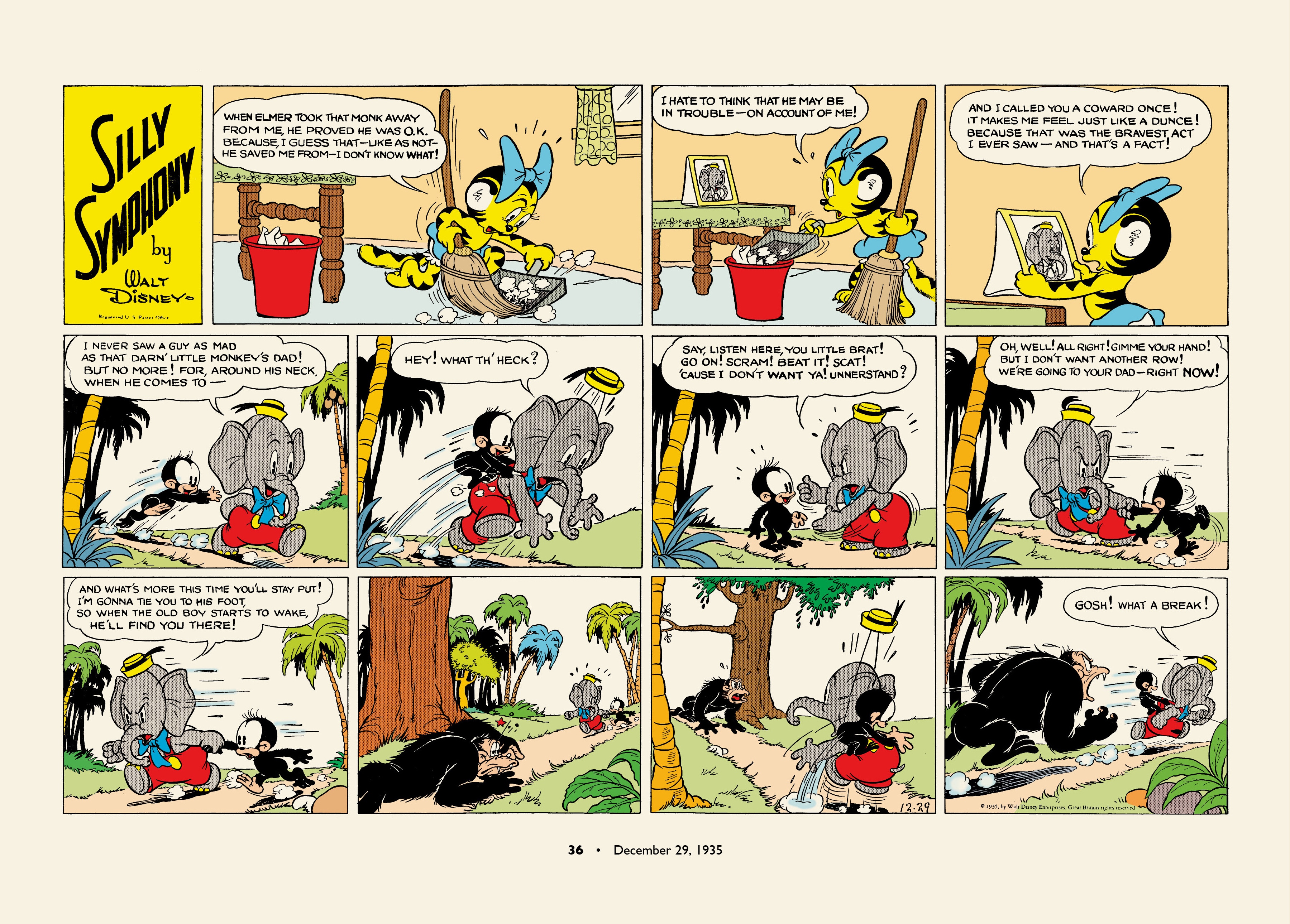 Walt Disney's Silly Symphonies 1935-1939: Starring Donald Duck and the Big Bad Wolf (2023) issue 1 - Page 36