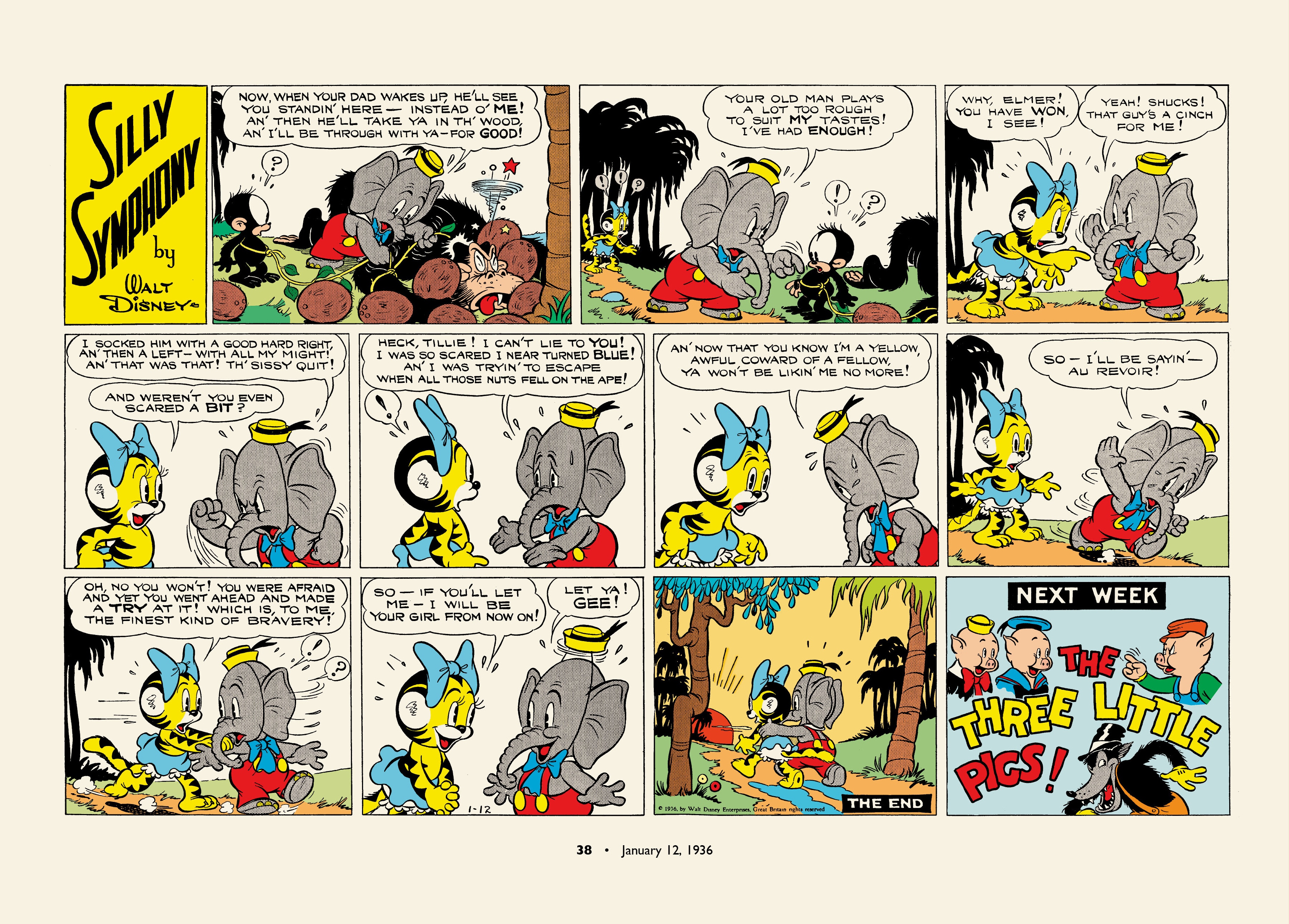 Walt Disney's Silly Symphonies 1935-1939: Starring Donald Duck and the Big Bad Wolf (2023) issue 1 - Page 38