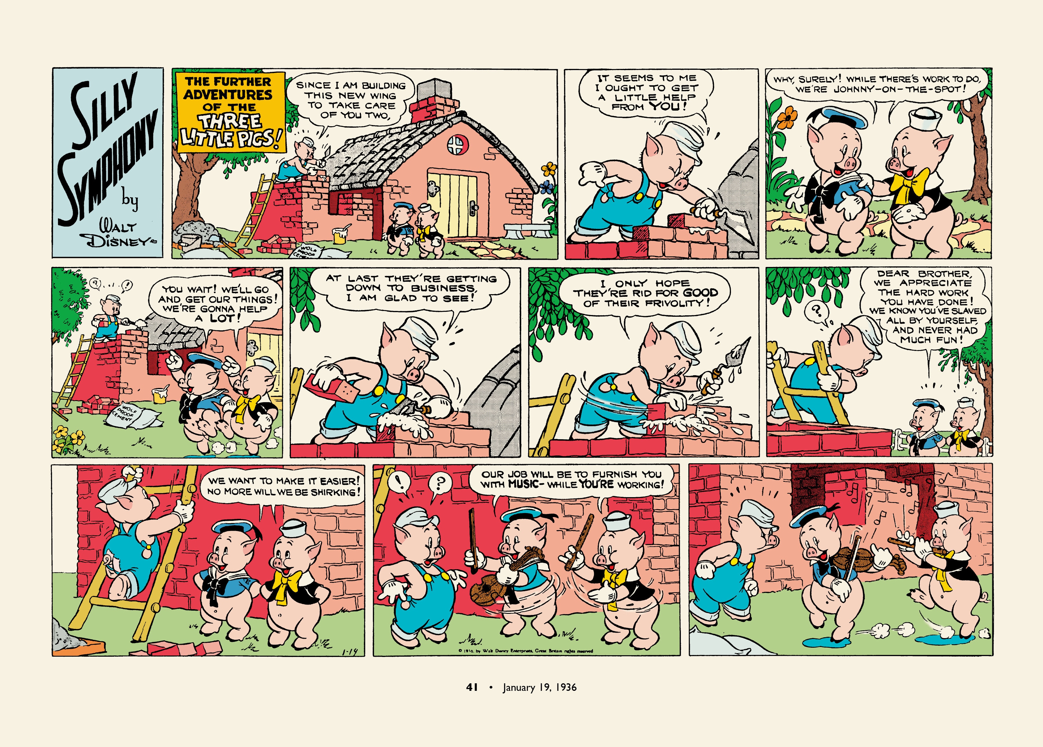 Walt Disney's Silly Symphonies 1935-1939: Starring Donald Duck and the Big Bad Wolf (2023) issue 1 - Page 41