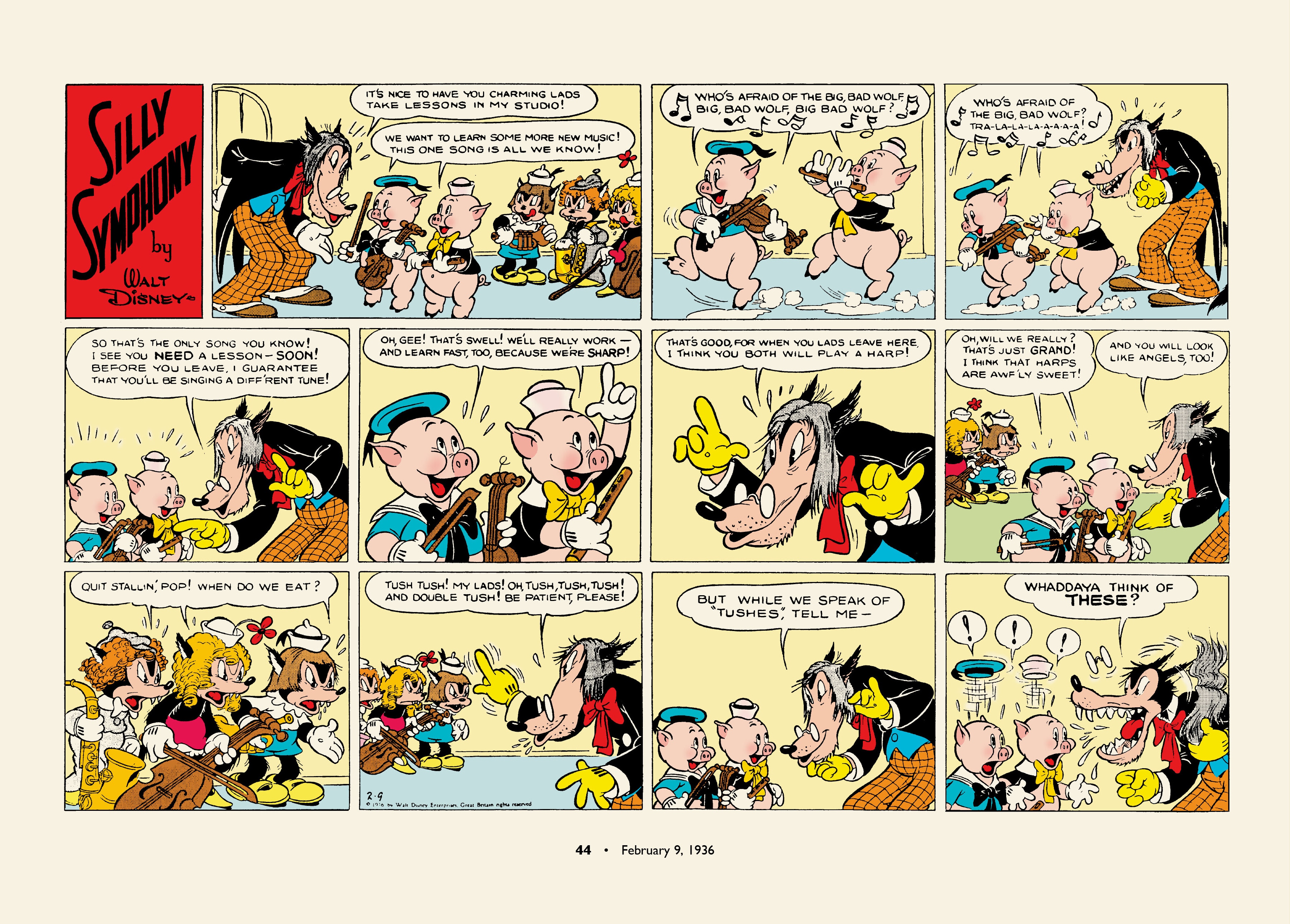 Walt Disney's Silly Symphonies 1935-1939: Starring Donald Duck and the Big Bad Wolf (2023) issue 1 - Page 44