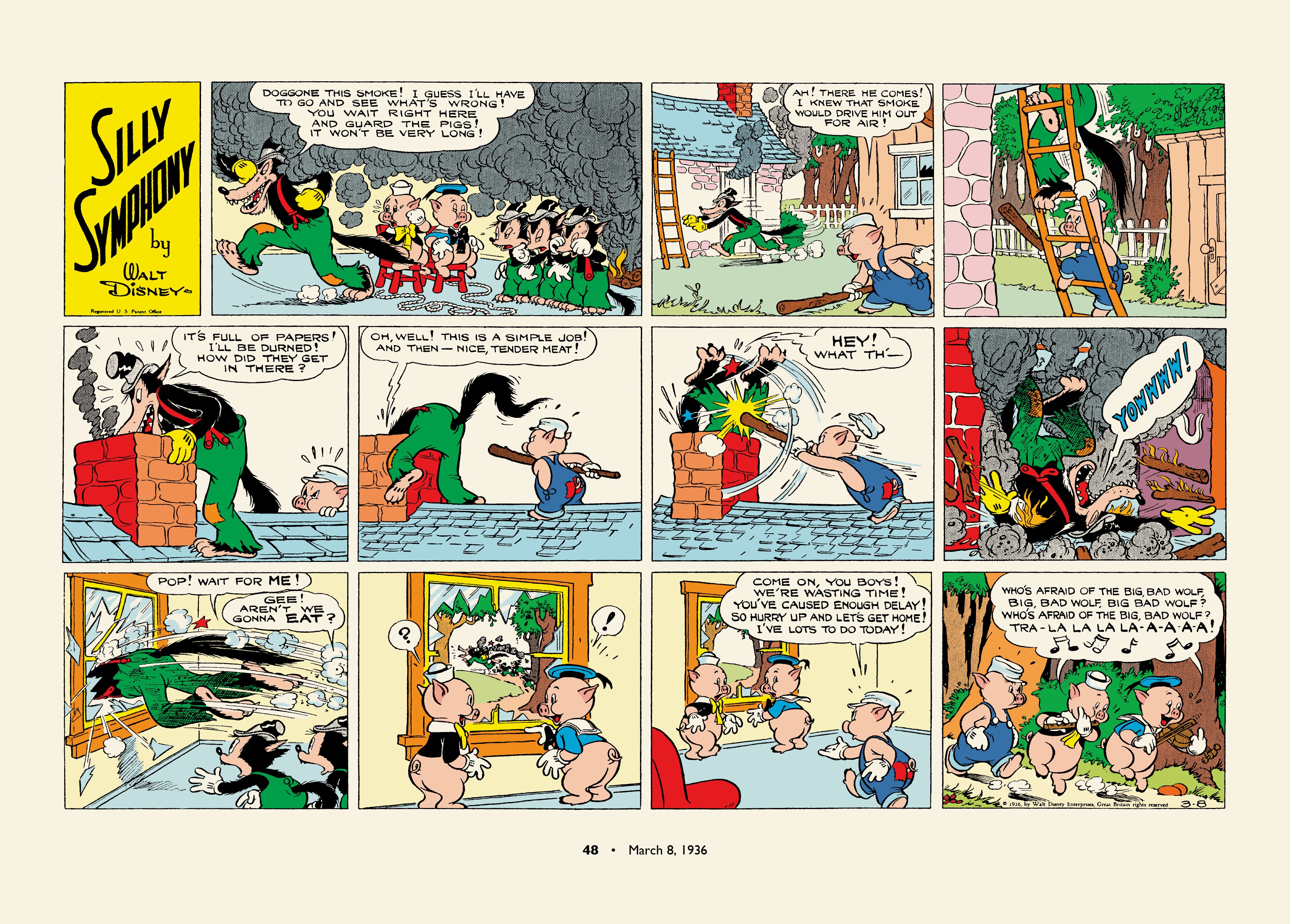 Walt Disney's Silly Symphonies 1935-1939: Starring Donald Duck and the Big Bad Wolf (2023) issue 1 - Page 48