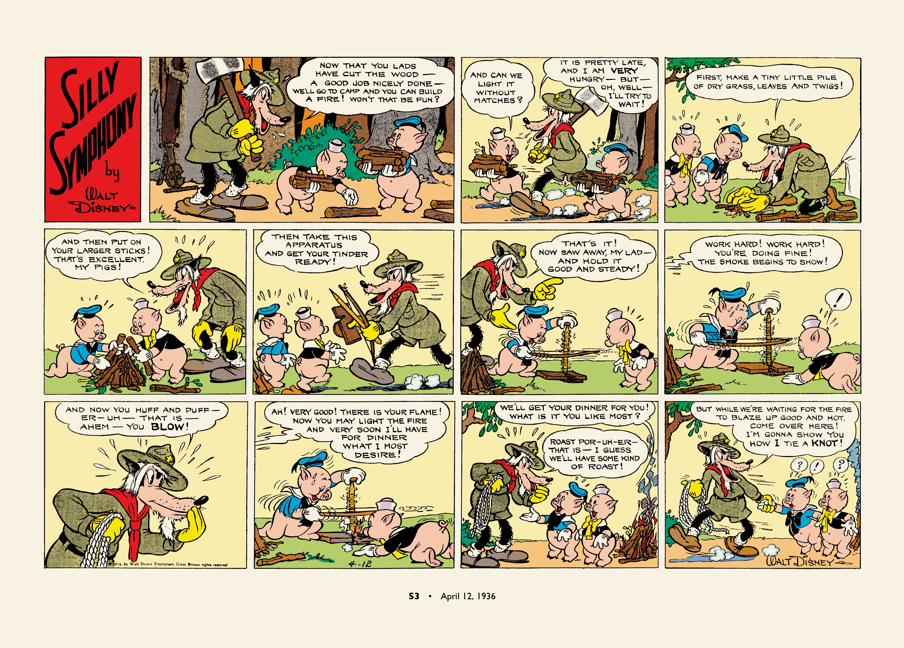 Walt Disney's Silly Symphonies 1935-1939: Starring Donald Duck and the Big Bad Wolf (2023) issue 1 - Page 53