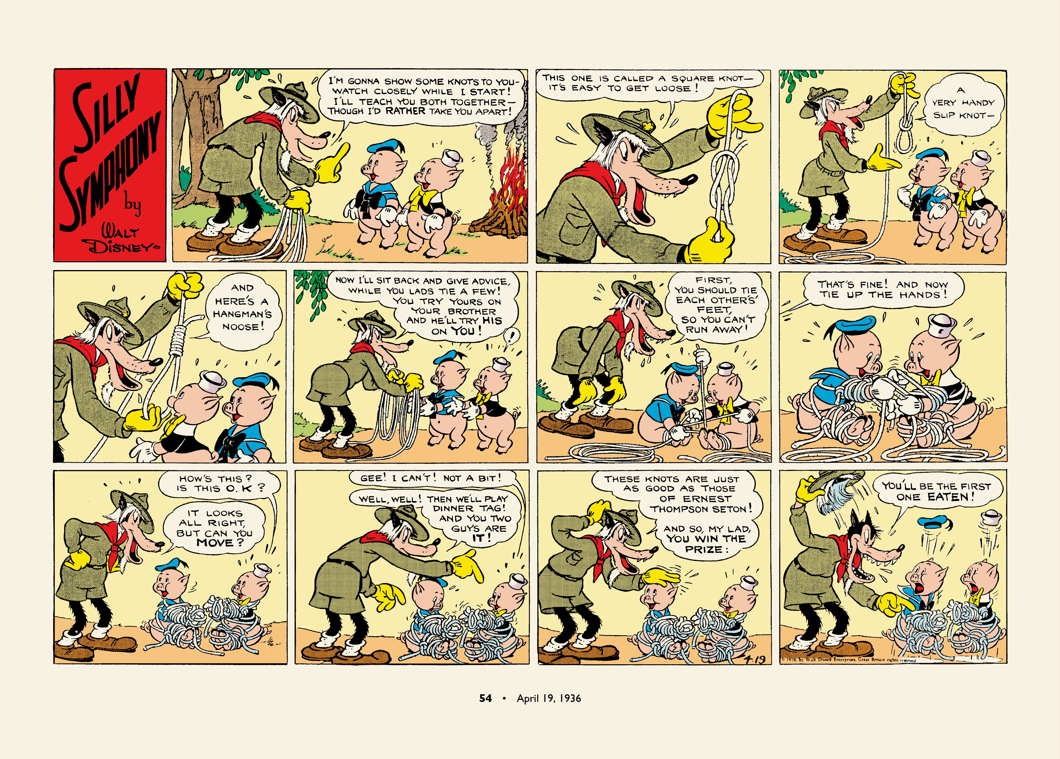 Walt Disney's Silly Symphonies 1935-1939: Starring Donald Duck and the Big Bad Wolf (2023) issue 1 - Page 54