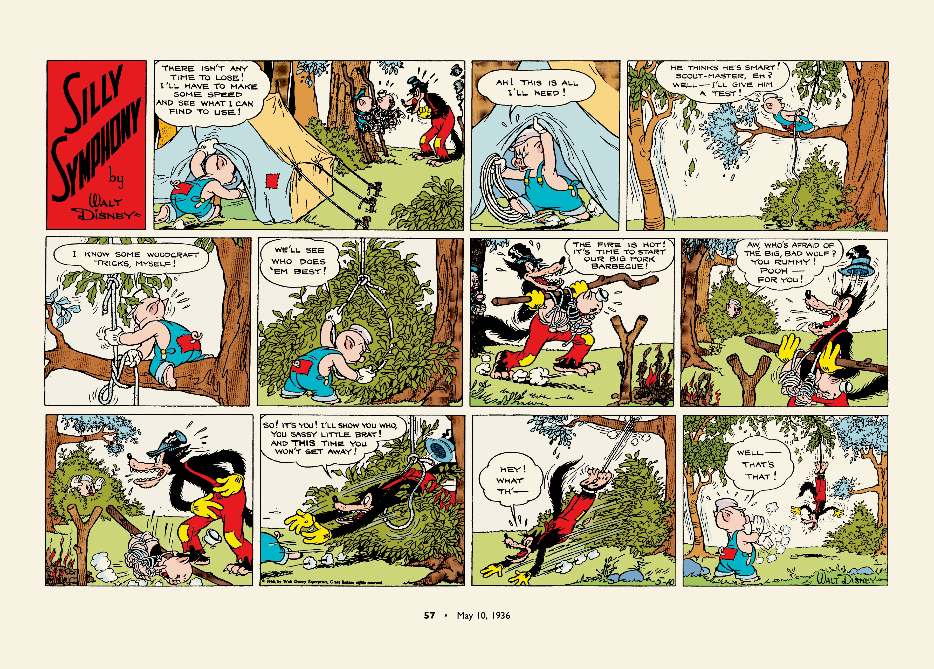 Walt Disney's Silly Symphonies 1935-1939: Starring Donald Duck and the Big Bad Wolf (2023) issue 1 - Page 57