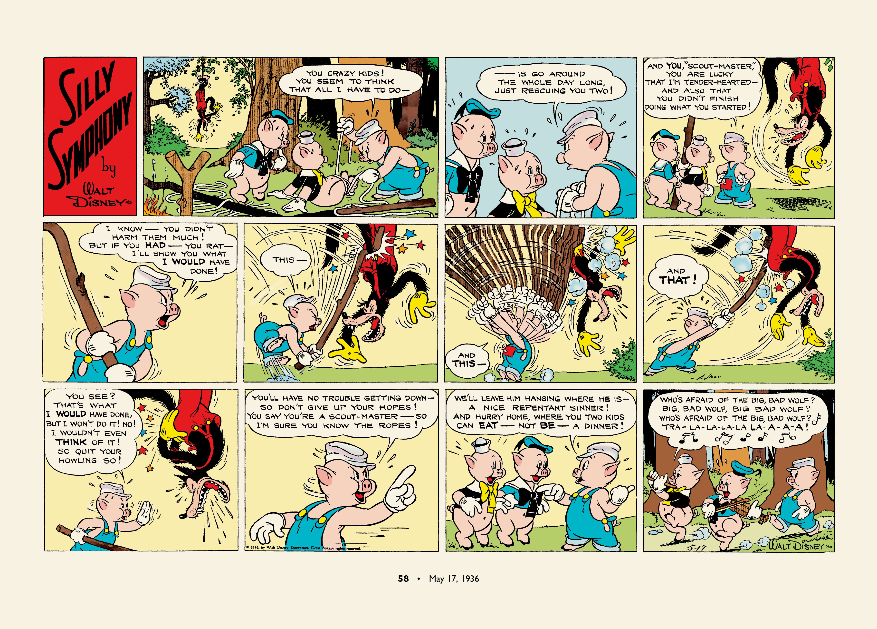 Walt Disney's Silly Symphonies 1935-1939: Starring Donald Duck and the Big Bad Wolf (2023) issue 1 - Page 58