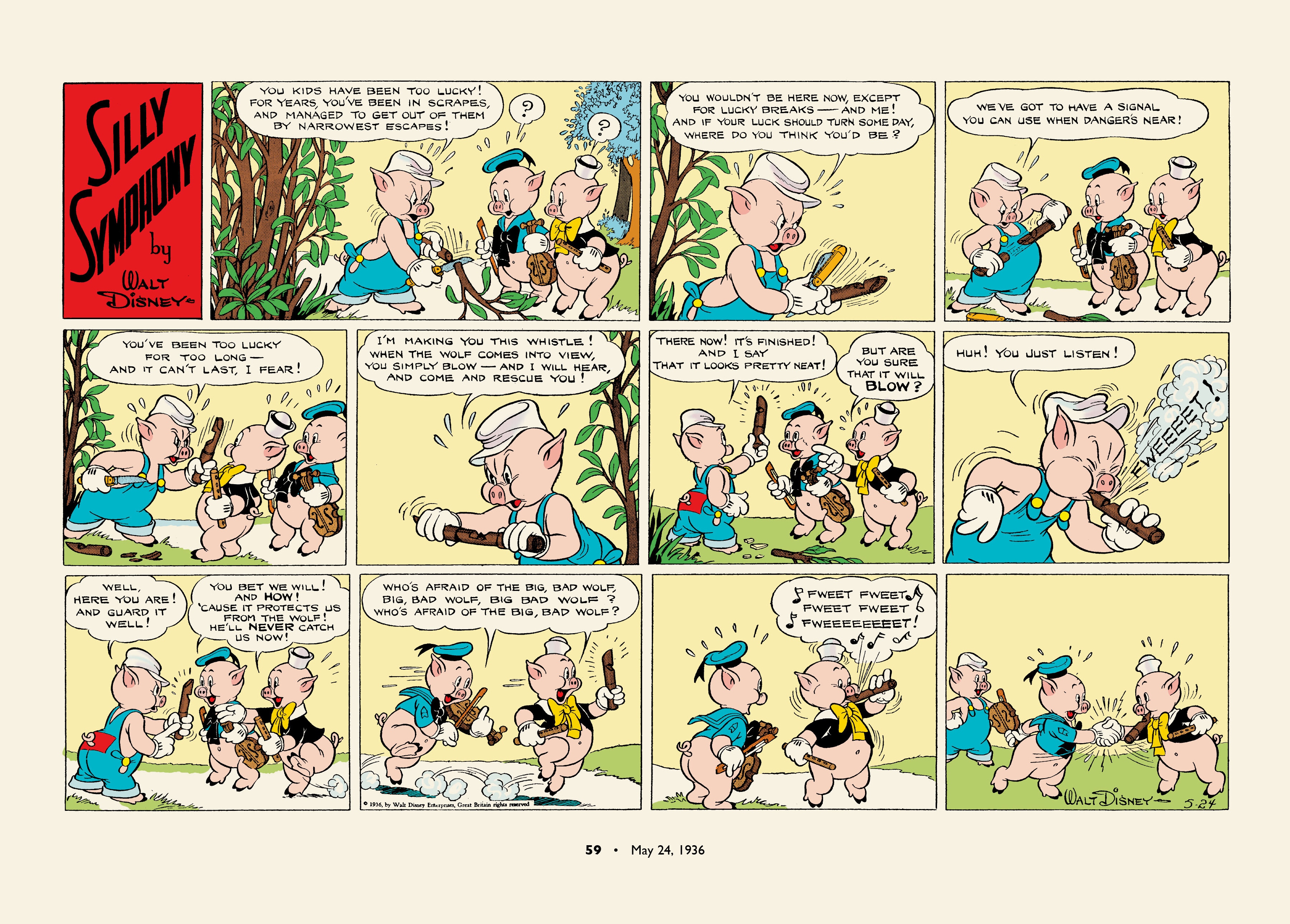 Walt Disney's Silly Symphonies 1935-1939: Starring Donald Duck and the Big Bad Wolf (2023) issue 1 - Page 59