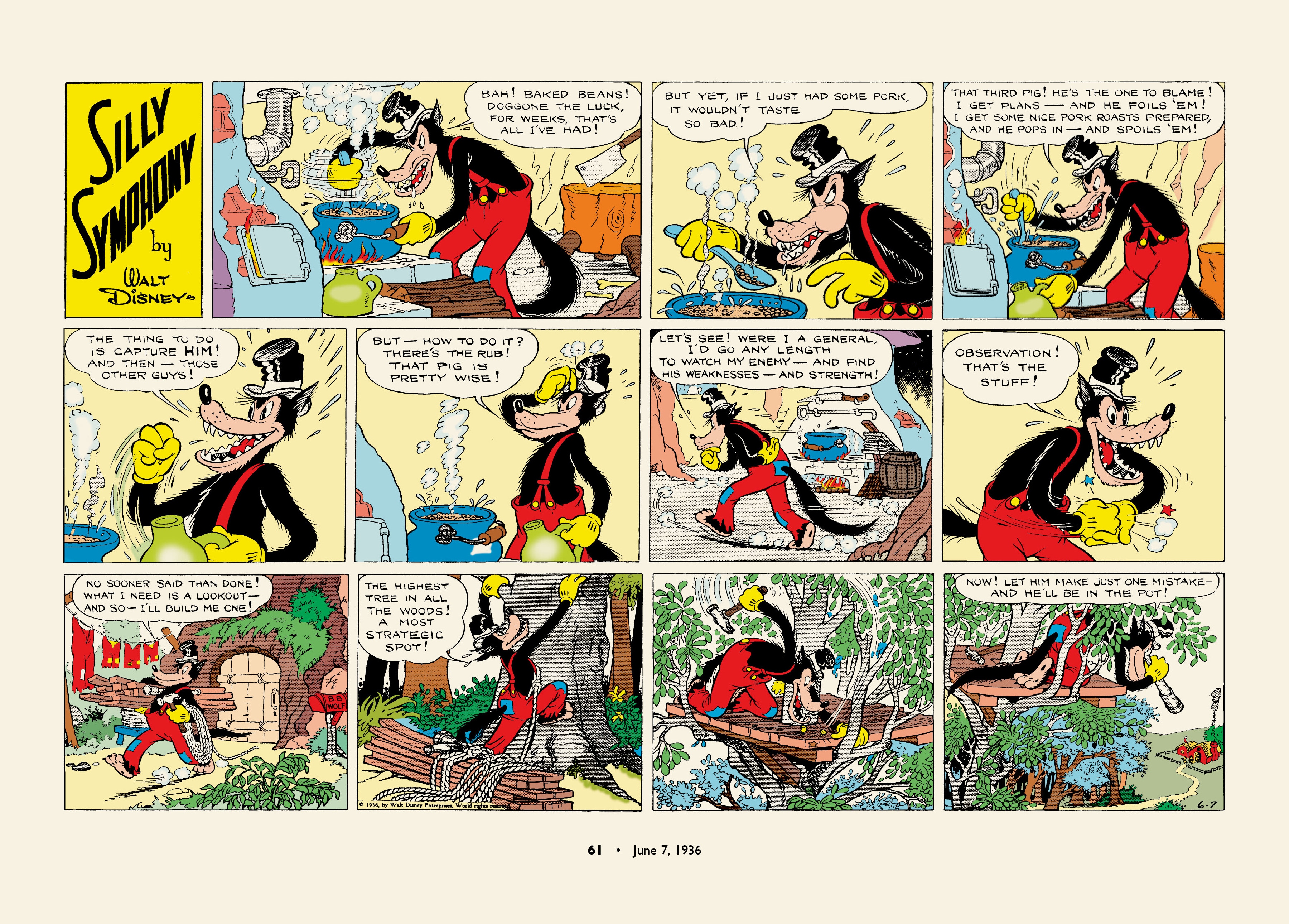 Walt Disney's Silly Symphonies 1935-1939: Starring Donald Duck and the Big Bad Wolf (2023) issue 1 - Page 61