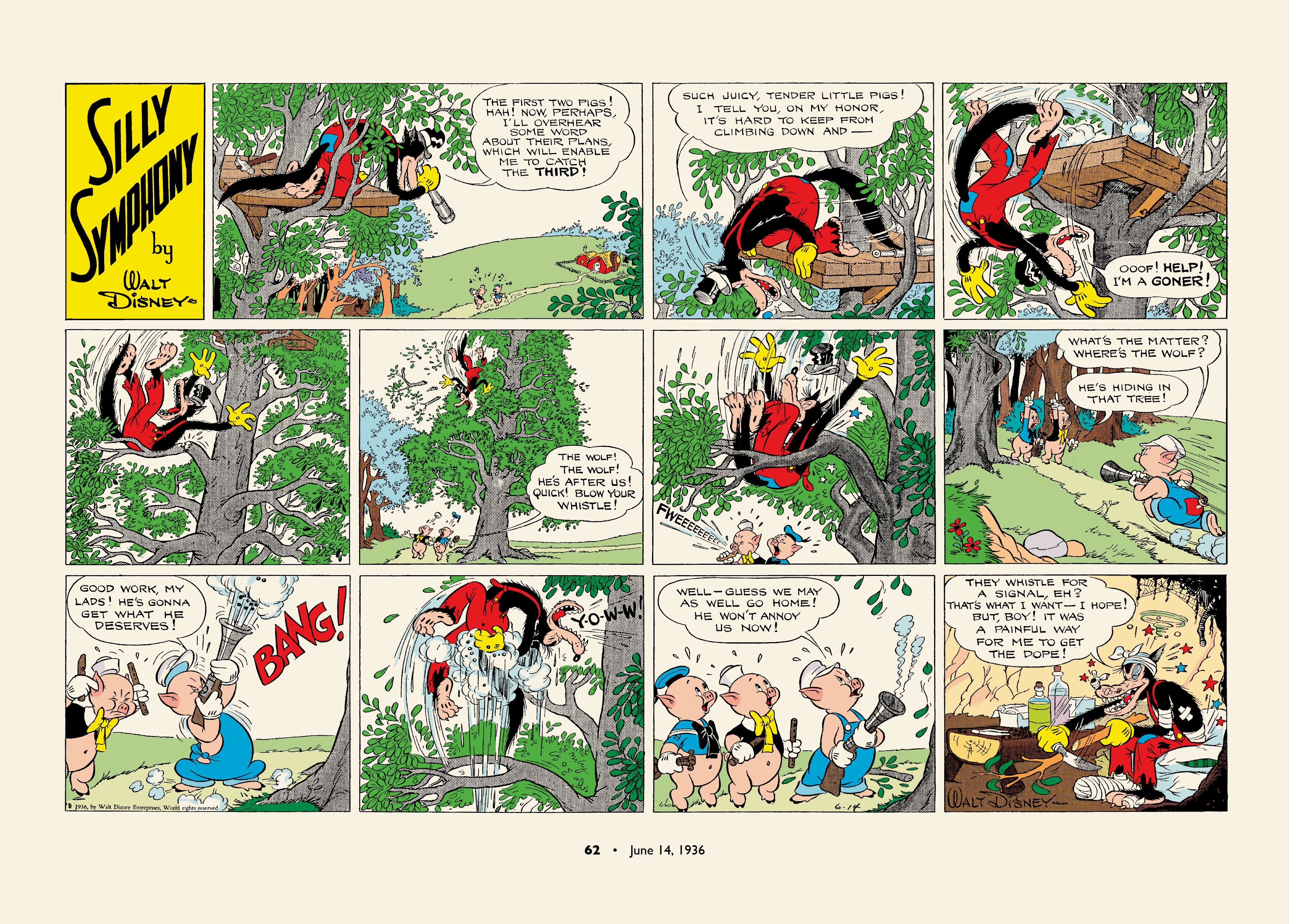 Walt Disney's Silly Symphonies 1935-1939: Starring Donald Duck and the Big Bad Wolf (2023) issue 1 - Page 62