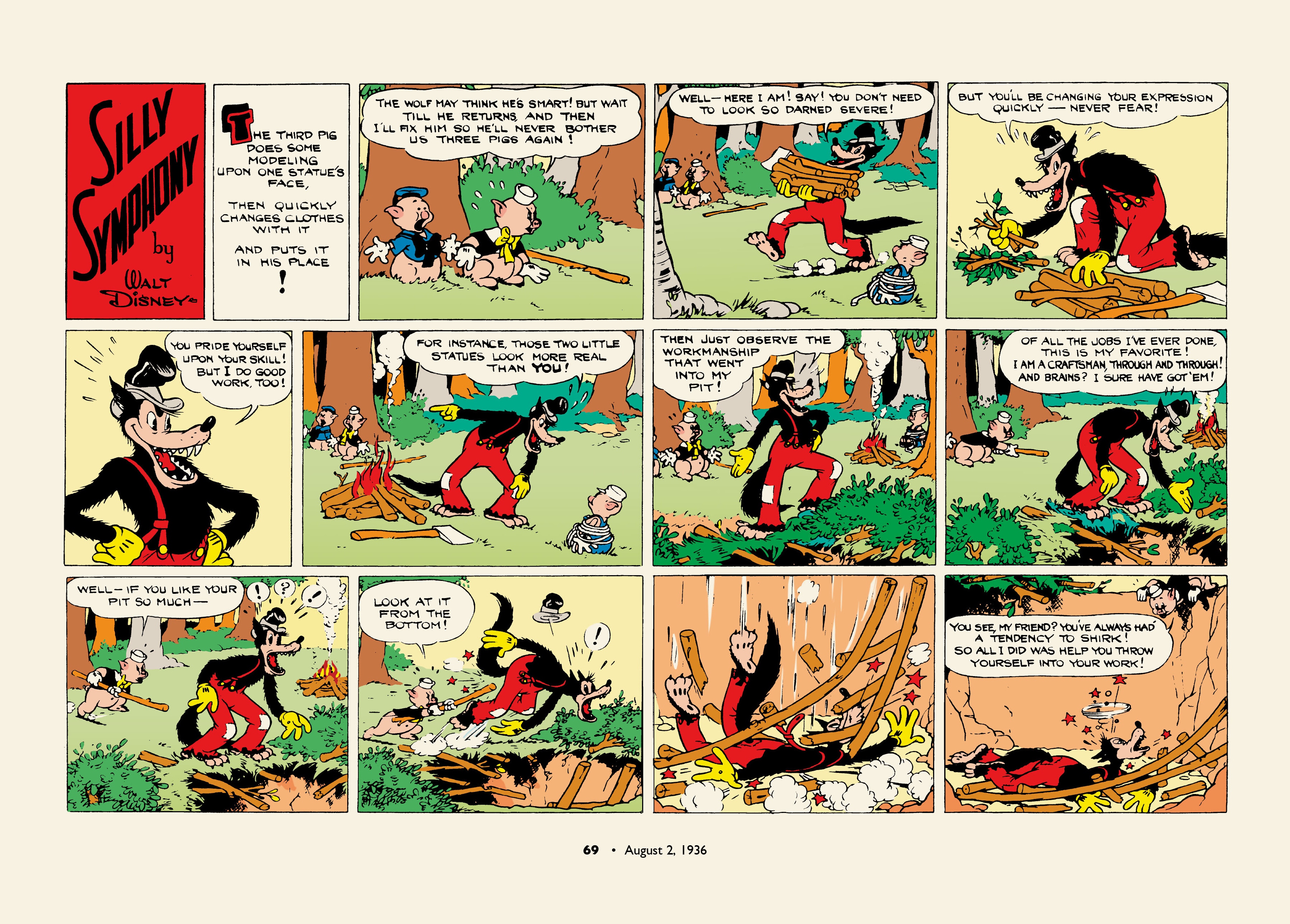 Walt Disney's Silly Symphonies 1935-1939: Starring Donald Duck and the Big Bad Wolf (2023) issue 1 - Page 69