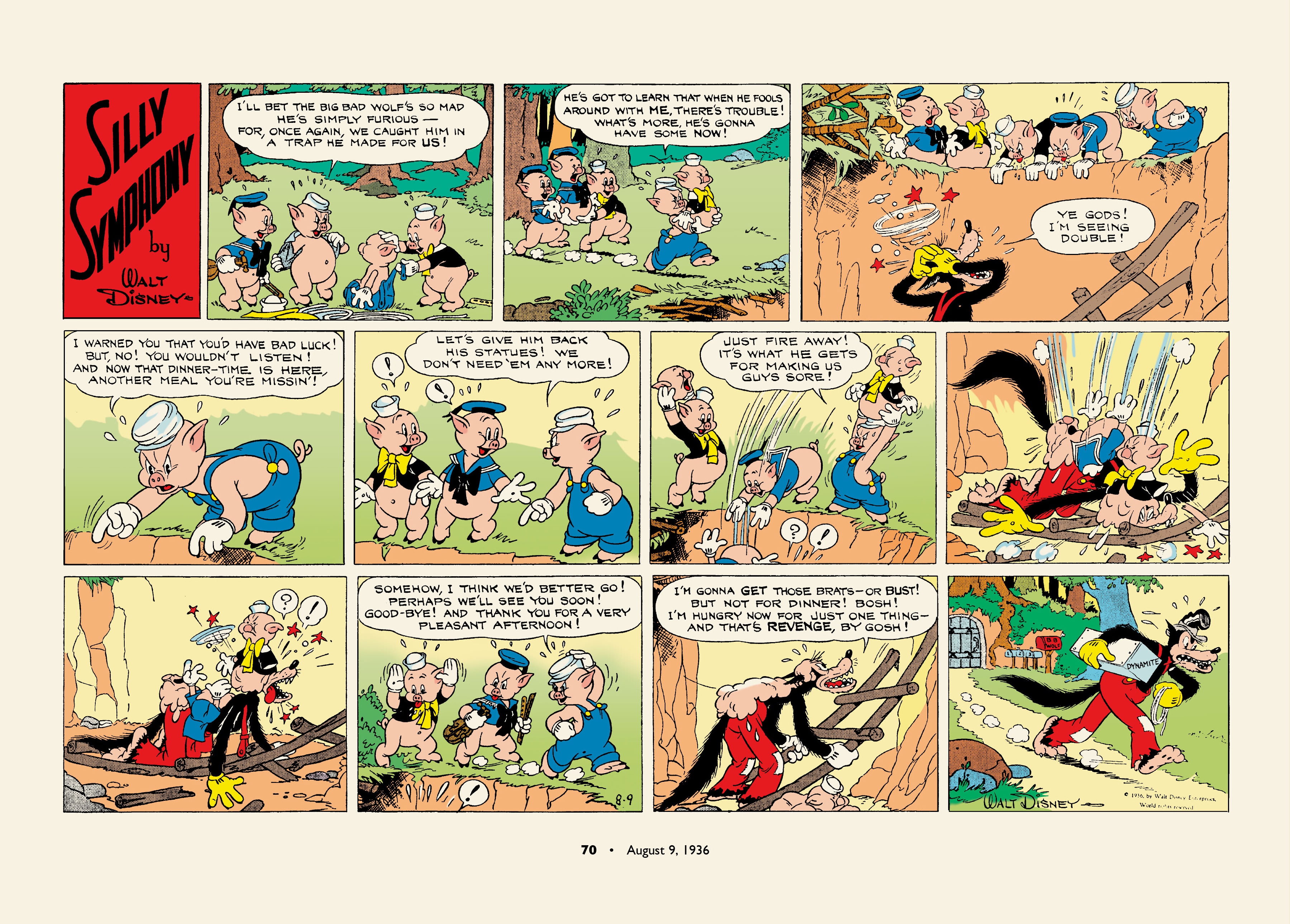 Walt Disney's Silly Symphonies 1935-1939: Starring Donald Duck and the Big Bad Wolf (2023) issue 1 - Page 70