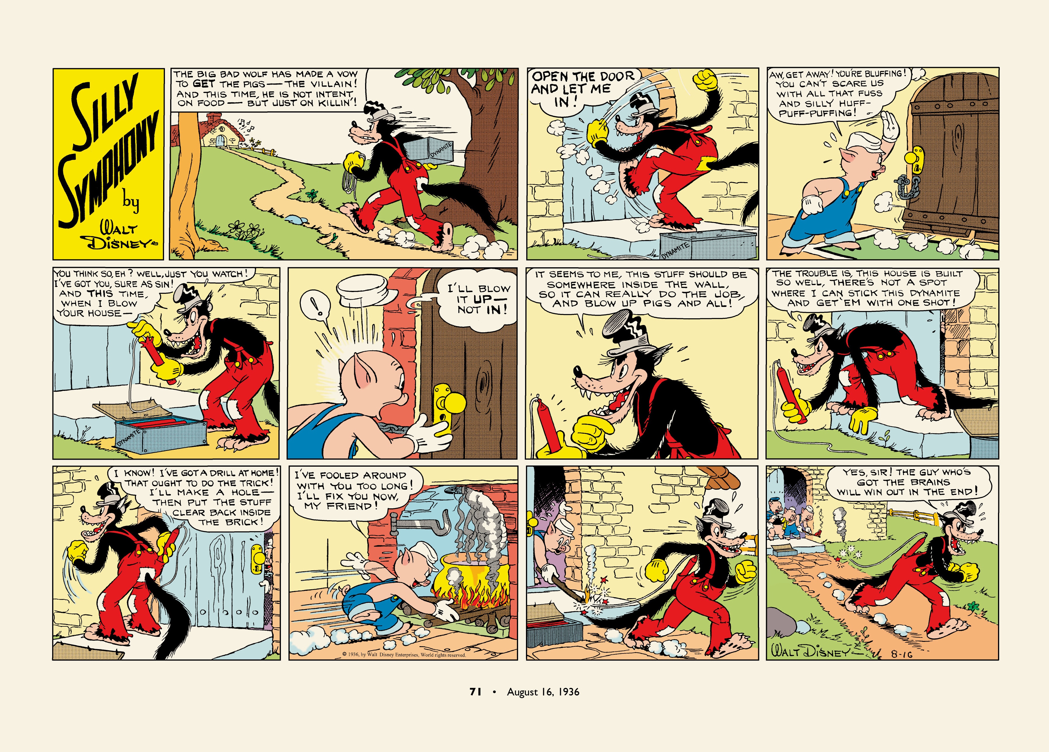 Walt Disney's Silly Symphonies 1935-1939: Starring Donald Duck and the Big Bad Wolf (2023) issue 1 - Page 71