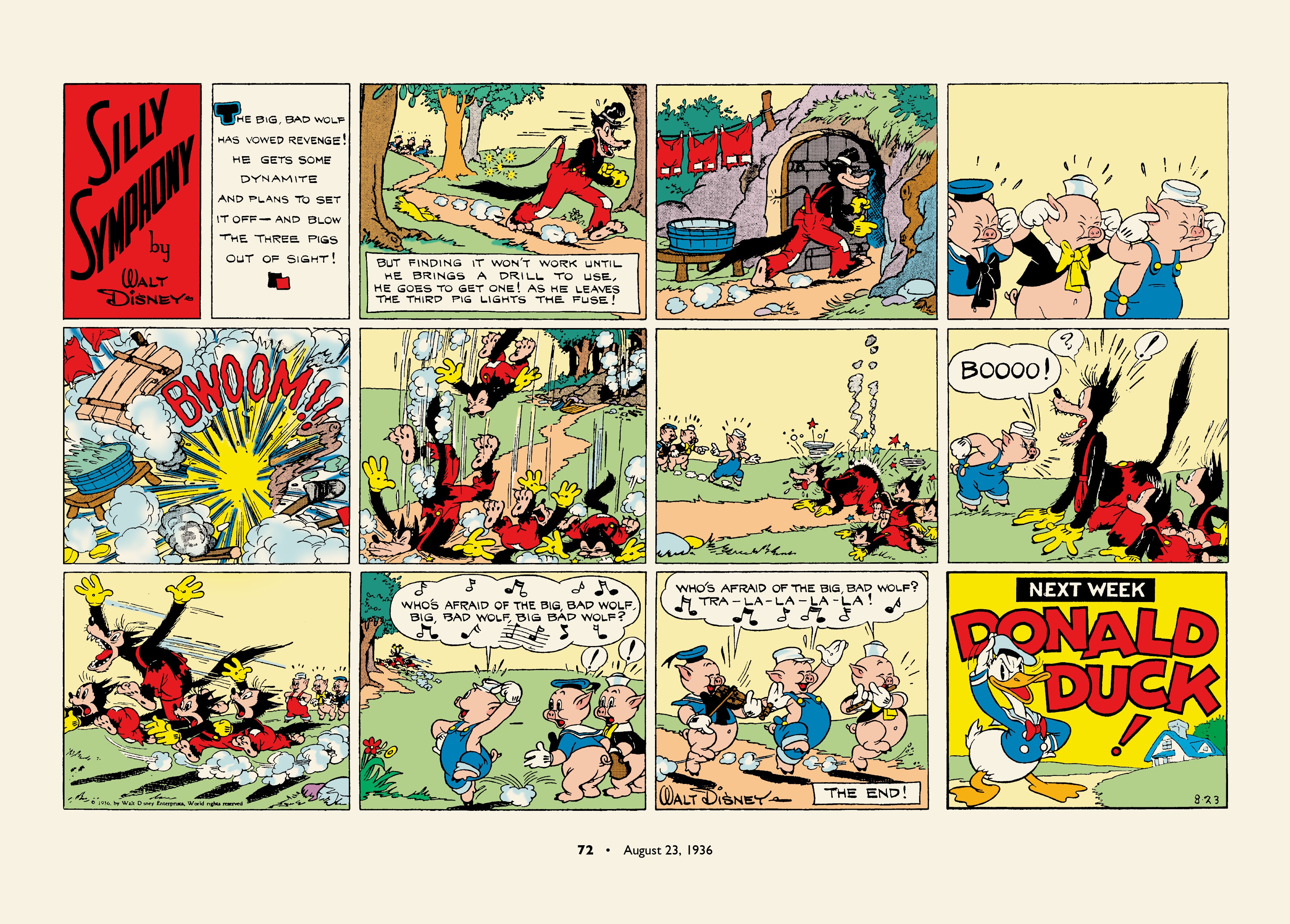 Walt Disney's Silly Symphonies 1935-1939: Starring Donald Duck and the Big Bad Wolf (2023) issue 1 - Page 72