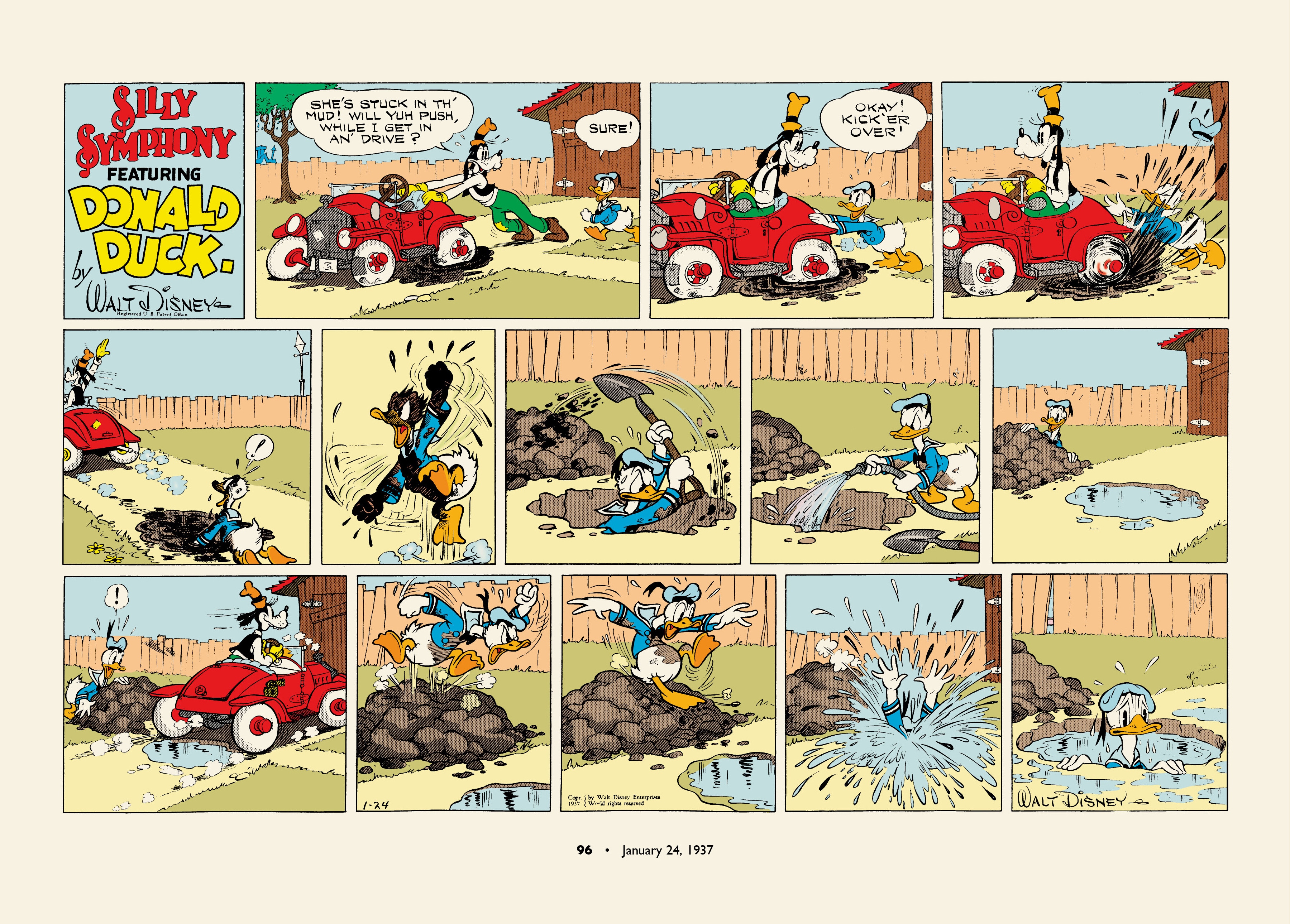 Walt Disney's Silly Symphonies 1935-1939: Starring Donald Duck and the Big Bad Wolf (2023) issue 1 - Page 96