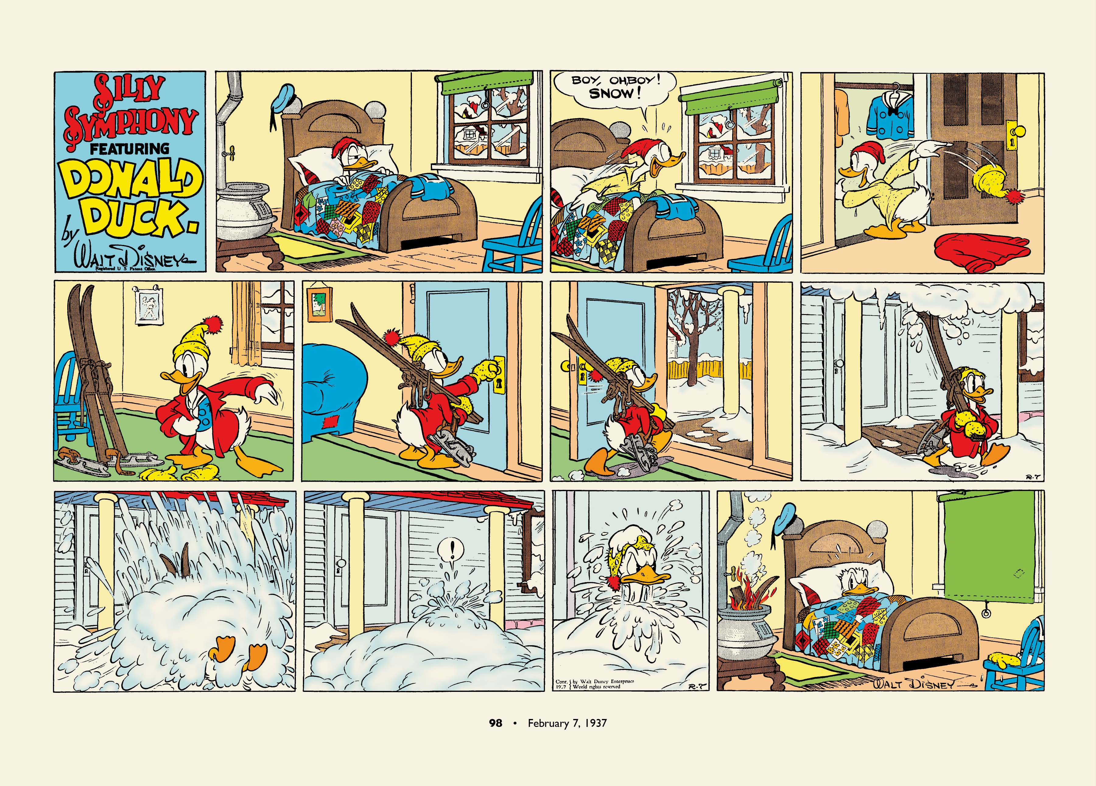 Walt Disney's Silly Symphonies 1935-1939: Starring Donald Duck and the Big Bad Wolf (2023) issue 1 - Page 98