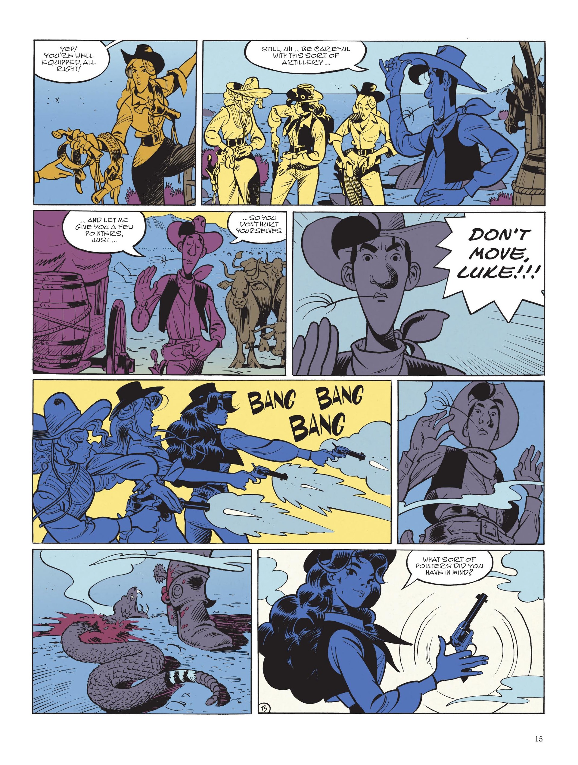 Wanted: Lucky Luke (2021) issue 1 - Page 17