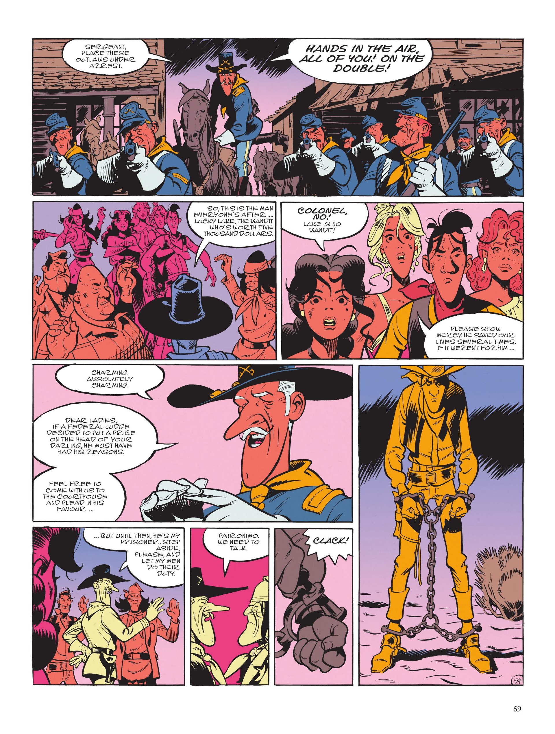 Wanted: Lucky Luke (2021) issue 1 - Page 61