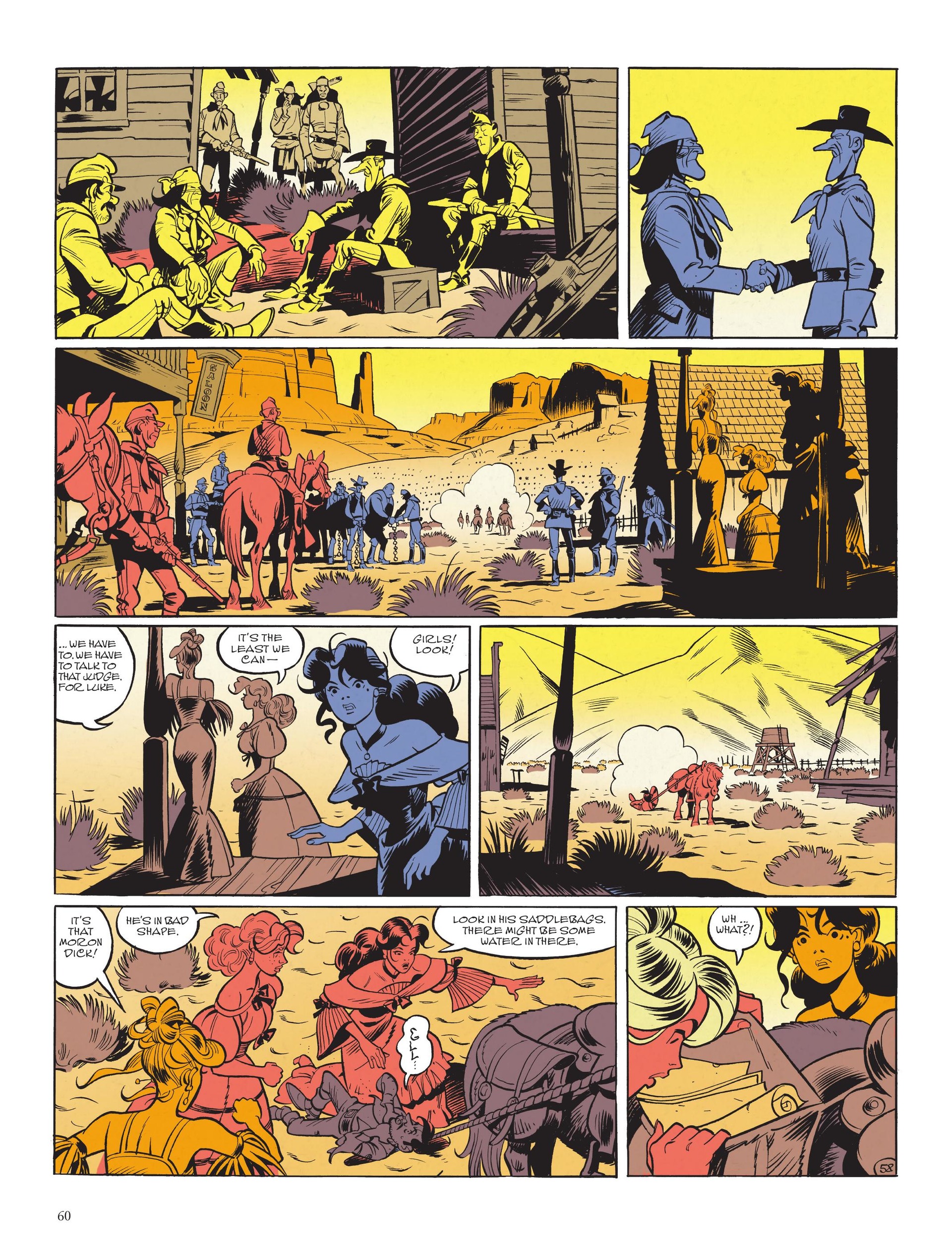 Wanted: Lucky Luke (2021) issue 1 - Page 62