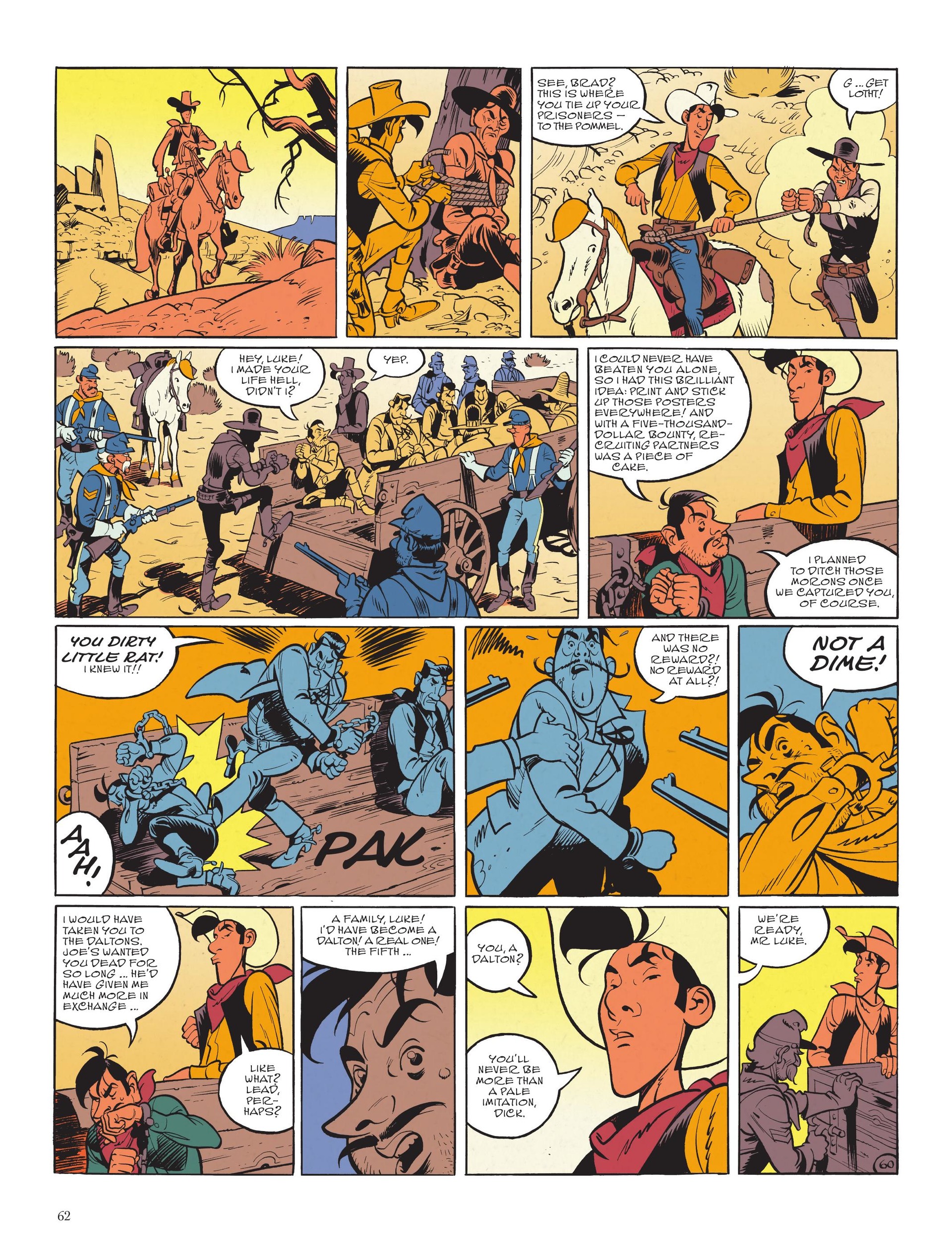 Wanted: Lucky Luke (2021) issue 1 - Page 64