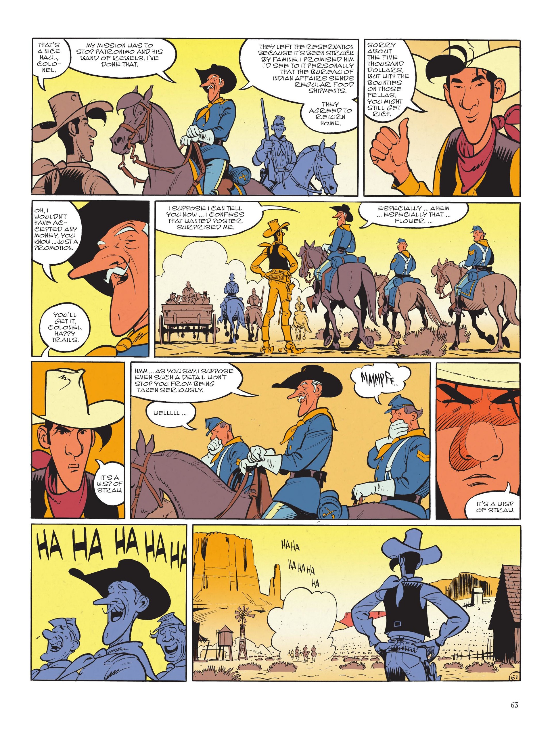 Wanted: Lucky Luke (2021) issue 1 - Page 65