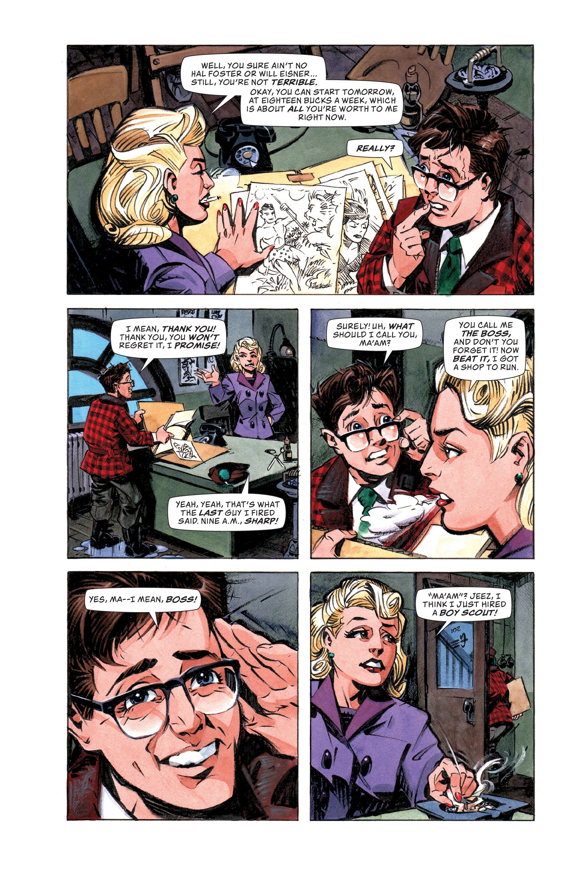 <{ $series->title }} issue 1 - Page 7