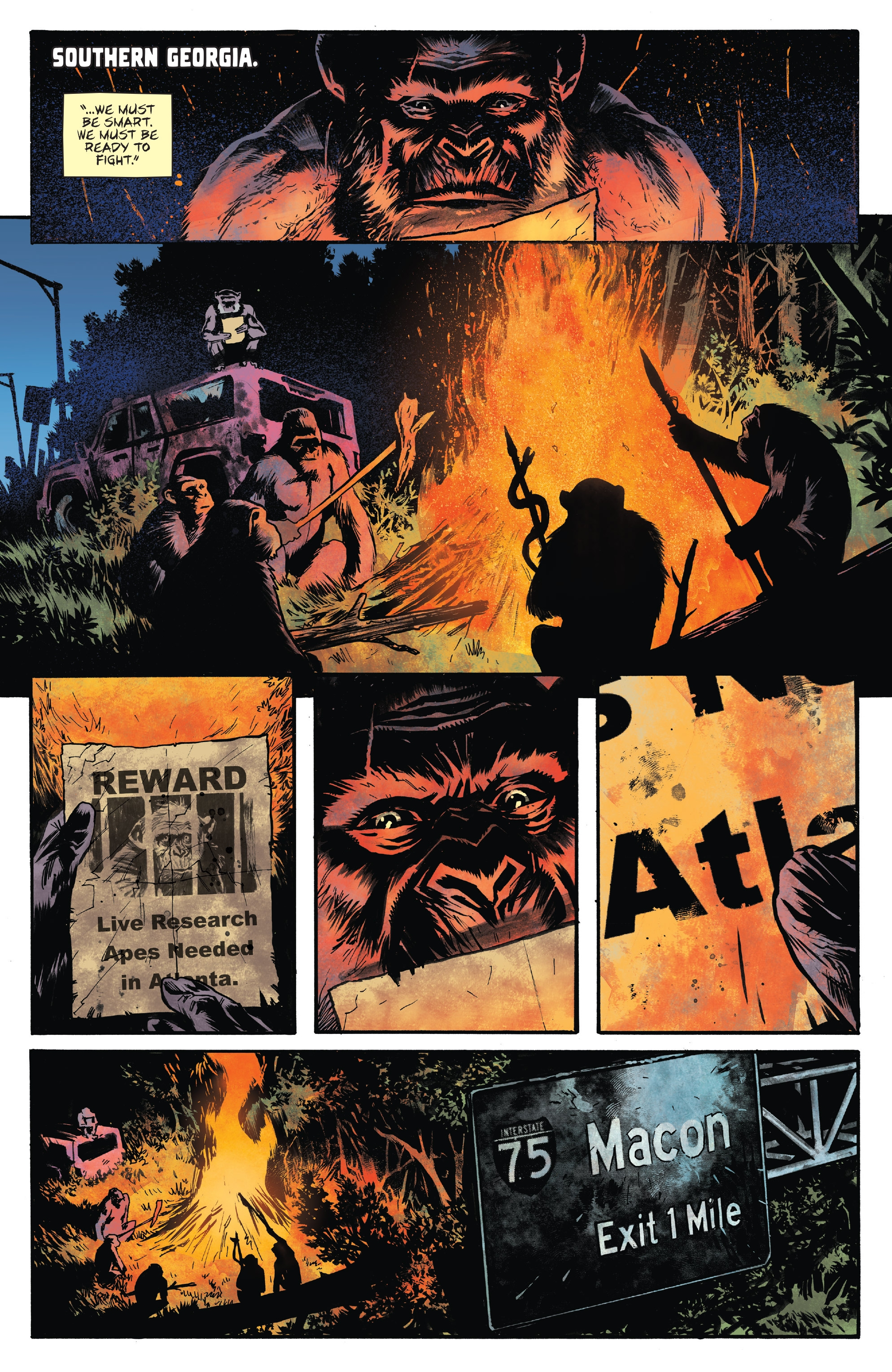 War for the Planet of the Apes (2017) issue 3 - Page 6