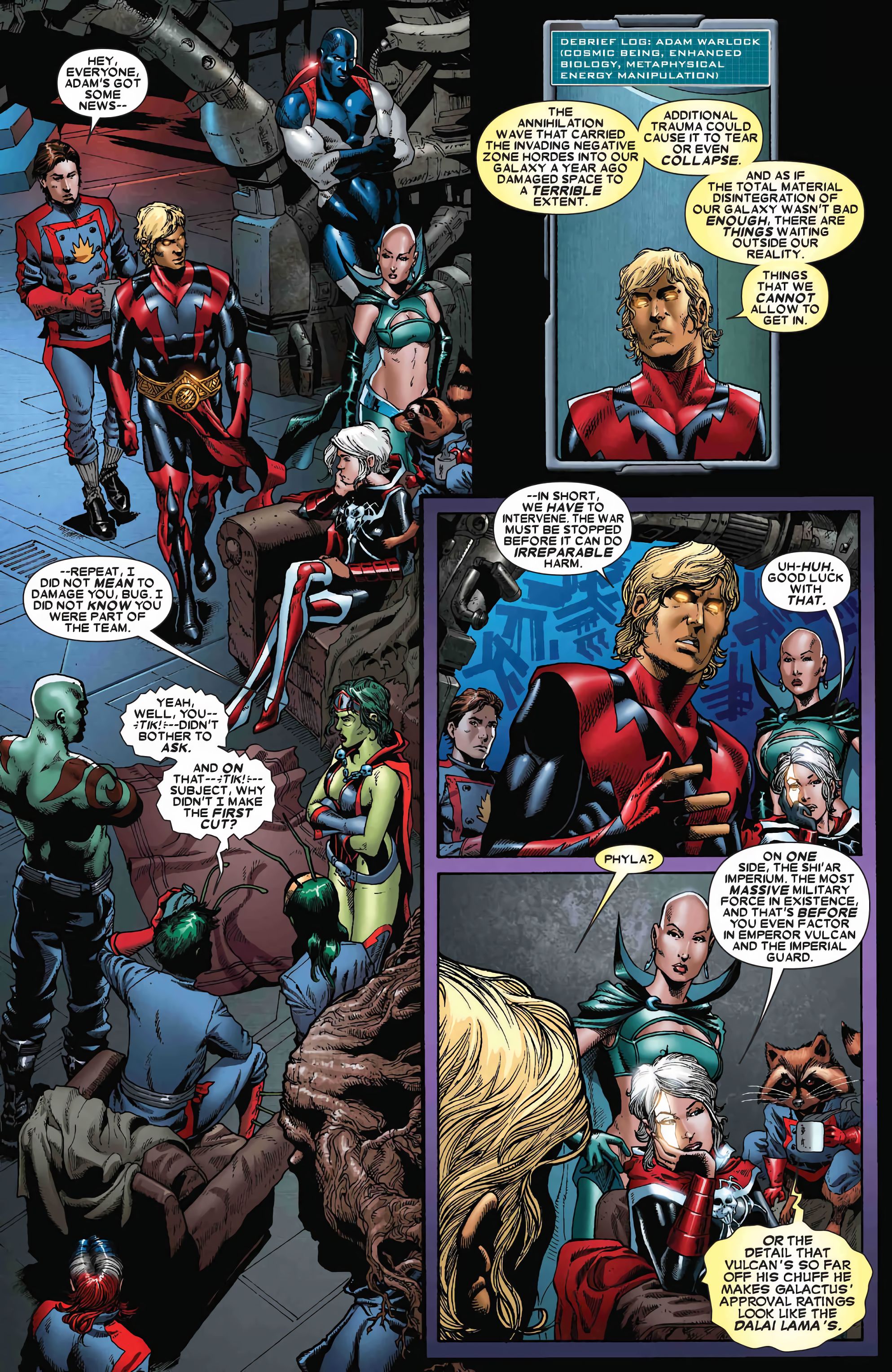 War of Kings Omnibus (2023) issue 1 - Page 1054