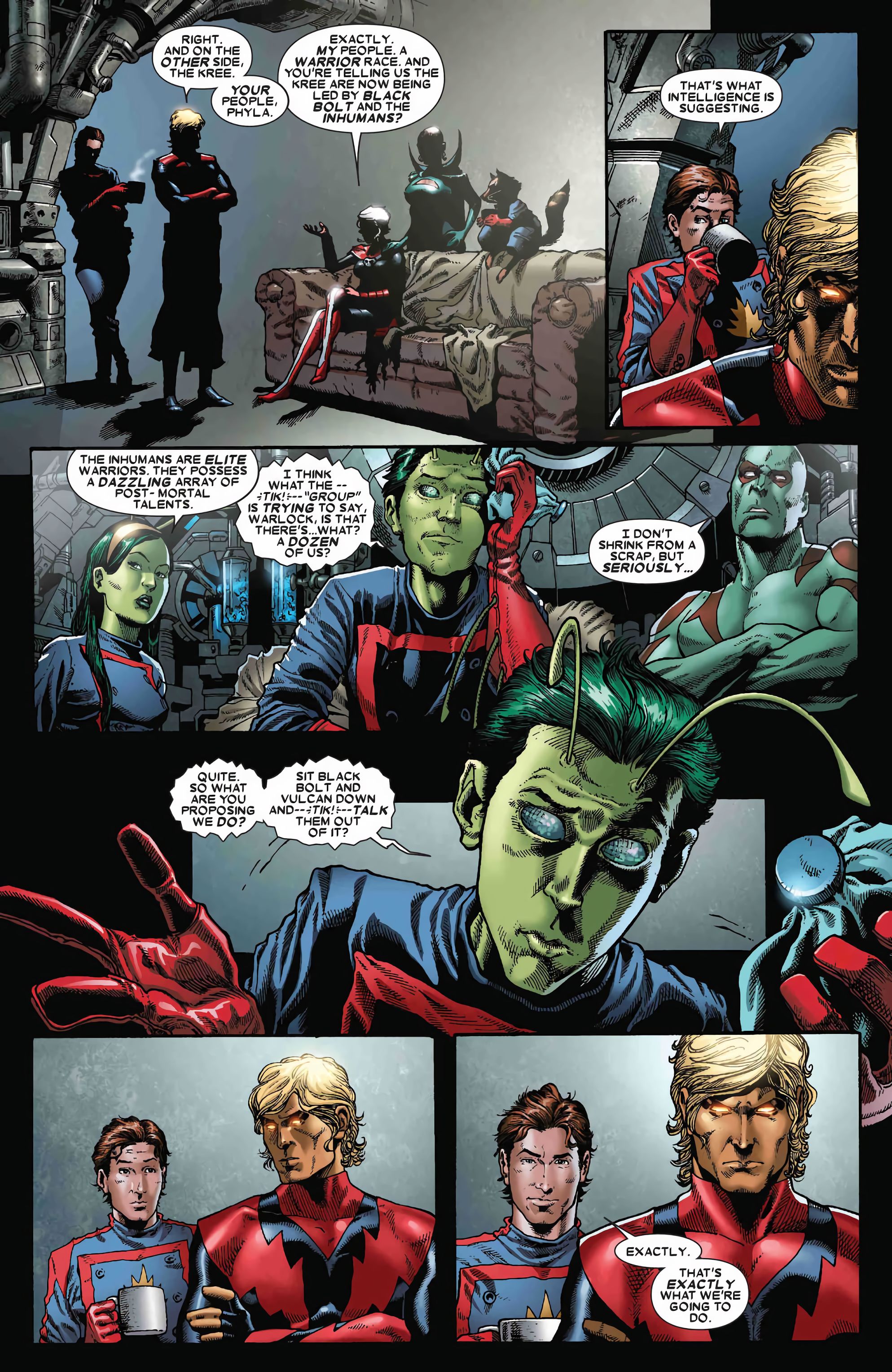 War of Kings Omnibus (2023) issue 1 - Page 1055