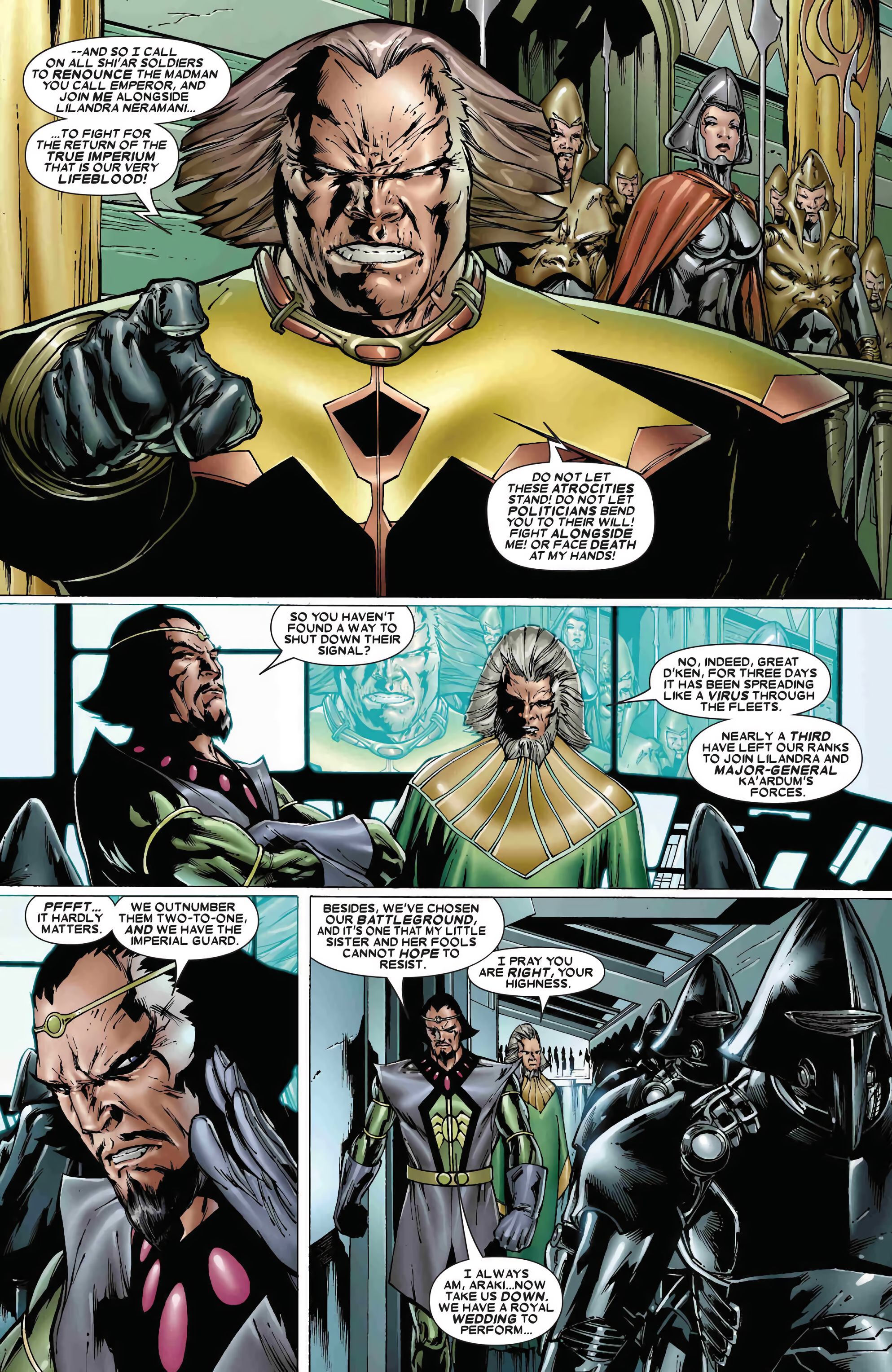 War of Kings Omnibus (2023) issue 1 - Page 234